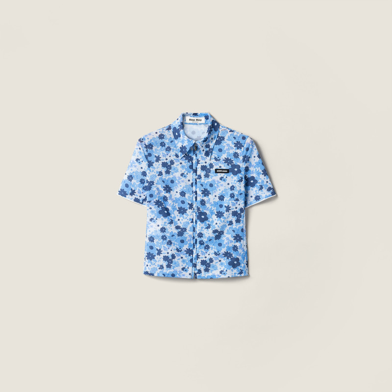 Stretch fabric shirt 1