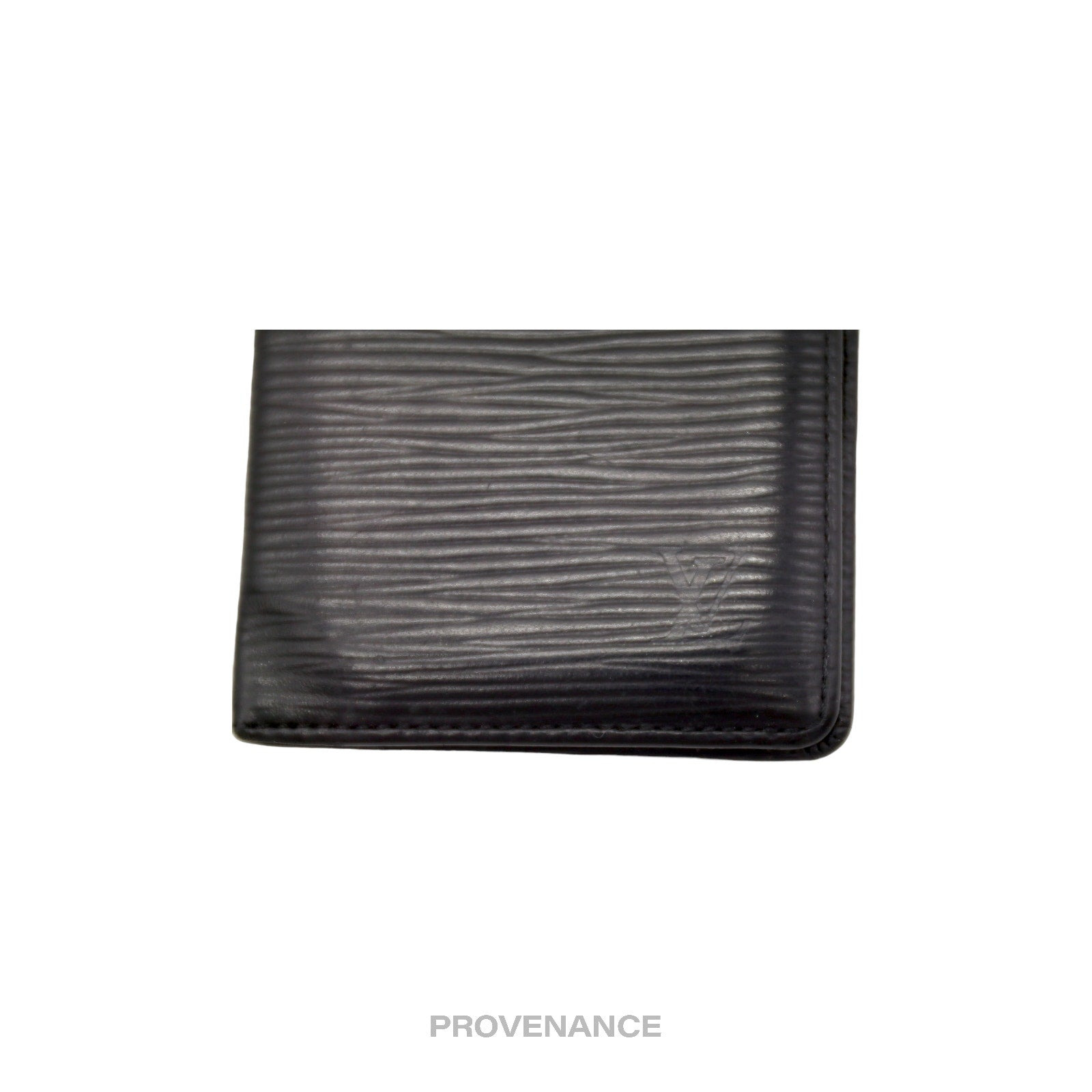 Louis Vuitton Pocket Organizer Wallet - Black Epi Leather - 6