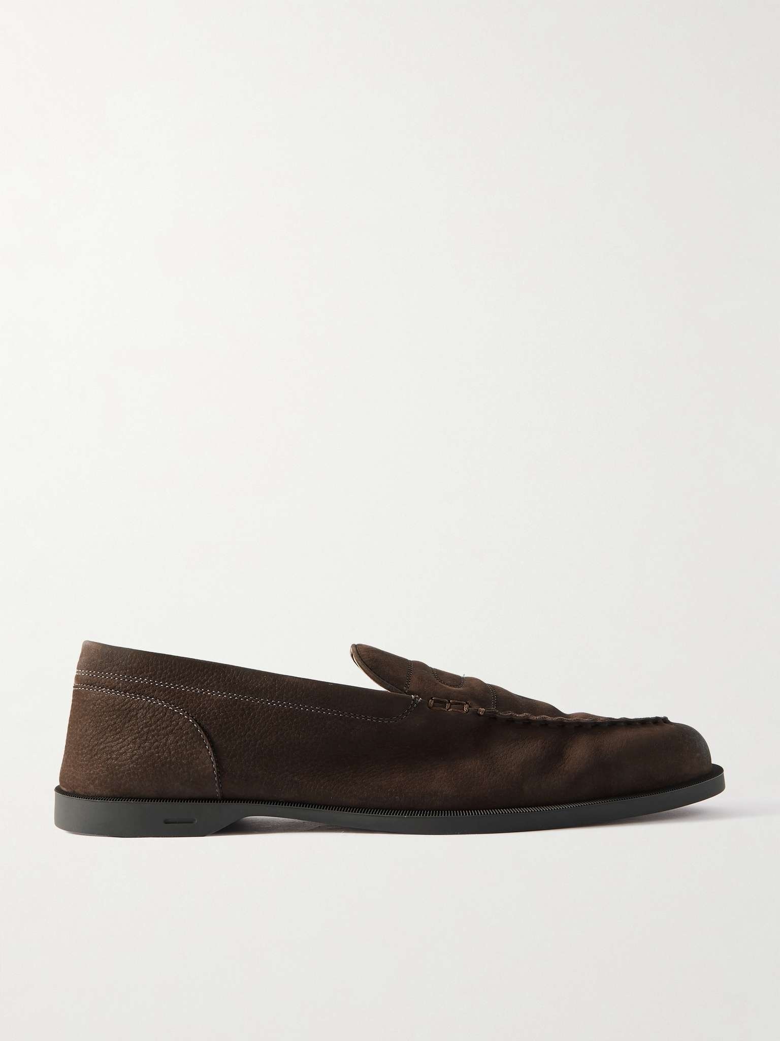 Pace Full-Grain Nubuck Loafers - 1