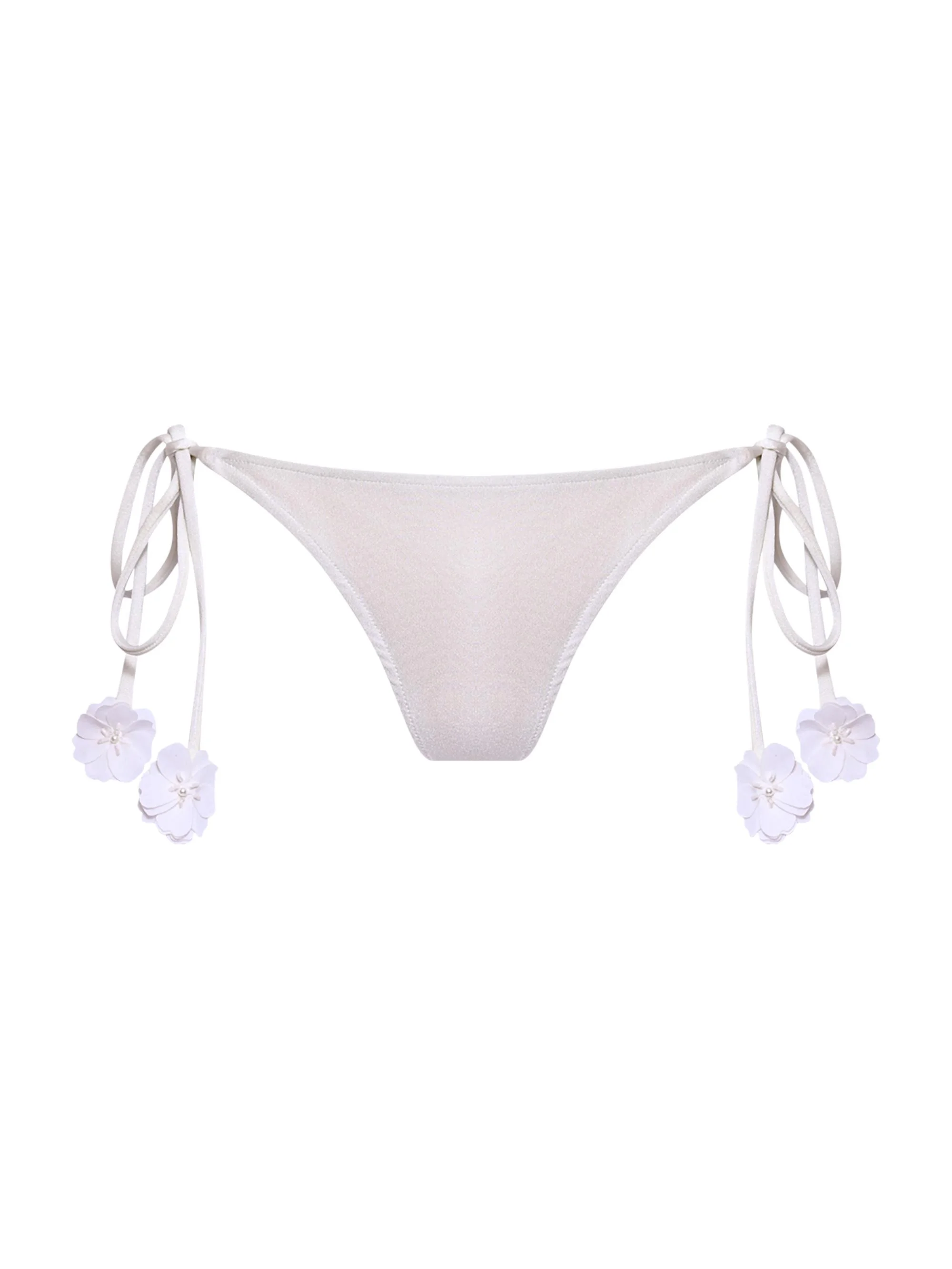 Women's Sunstone String Bikini Bottom - Off White - 1