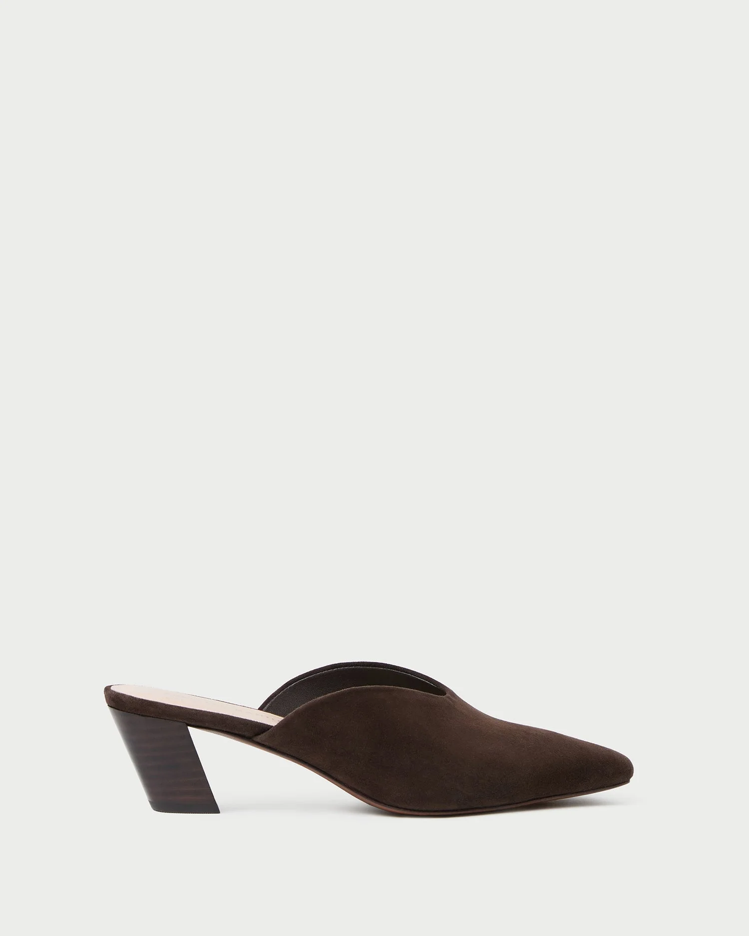 Perry Brown Suede Mule - 1