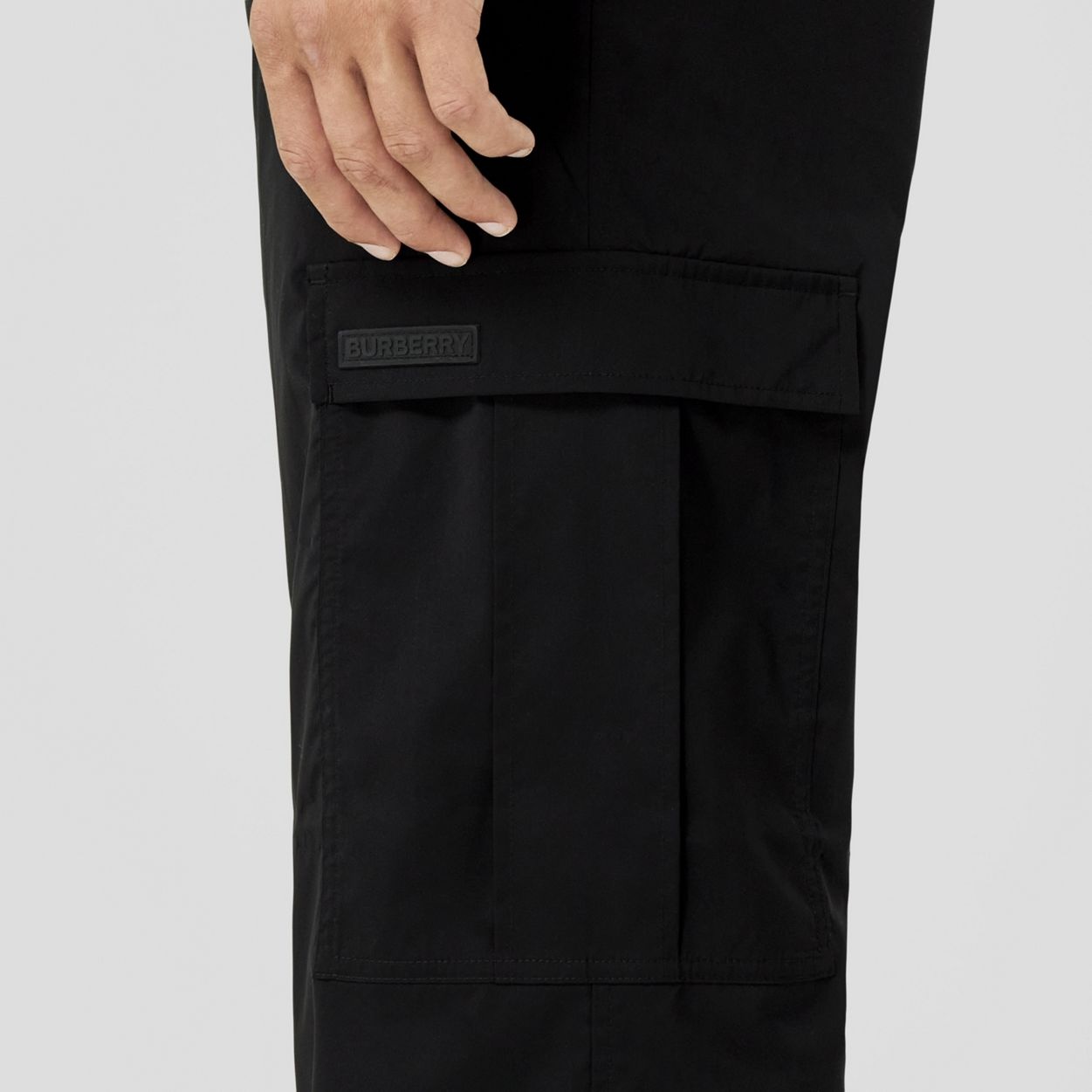 Logo Detail Cargo Trousers - 3