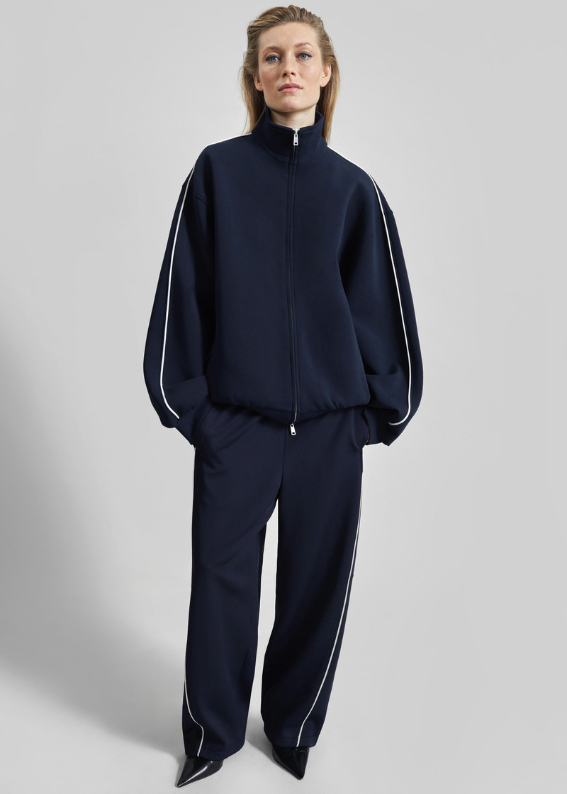 Nayen Zip-Up Jacket - Navy 5