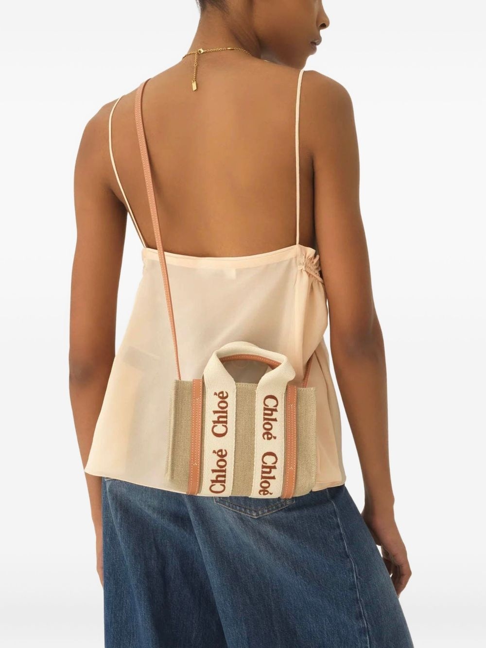 mini Woody tote bag - 2