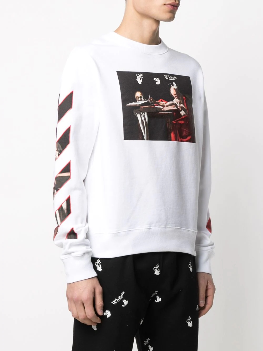 Caravaggio print sweatshirt - 3