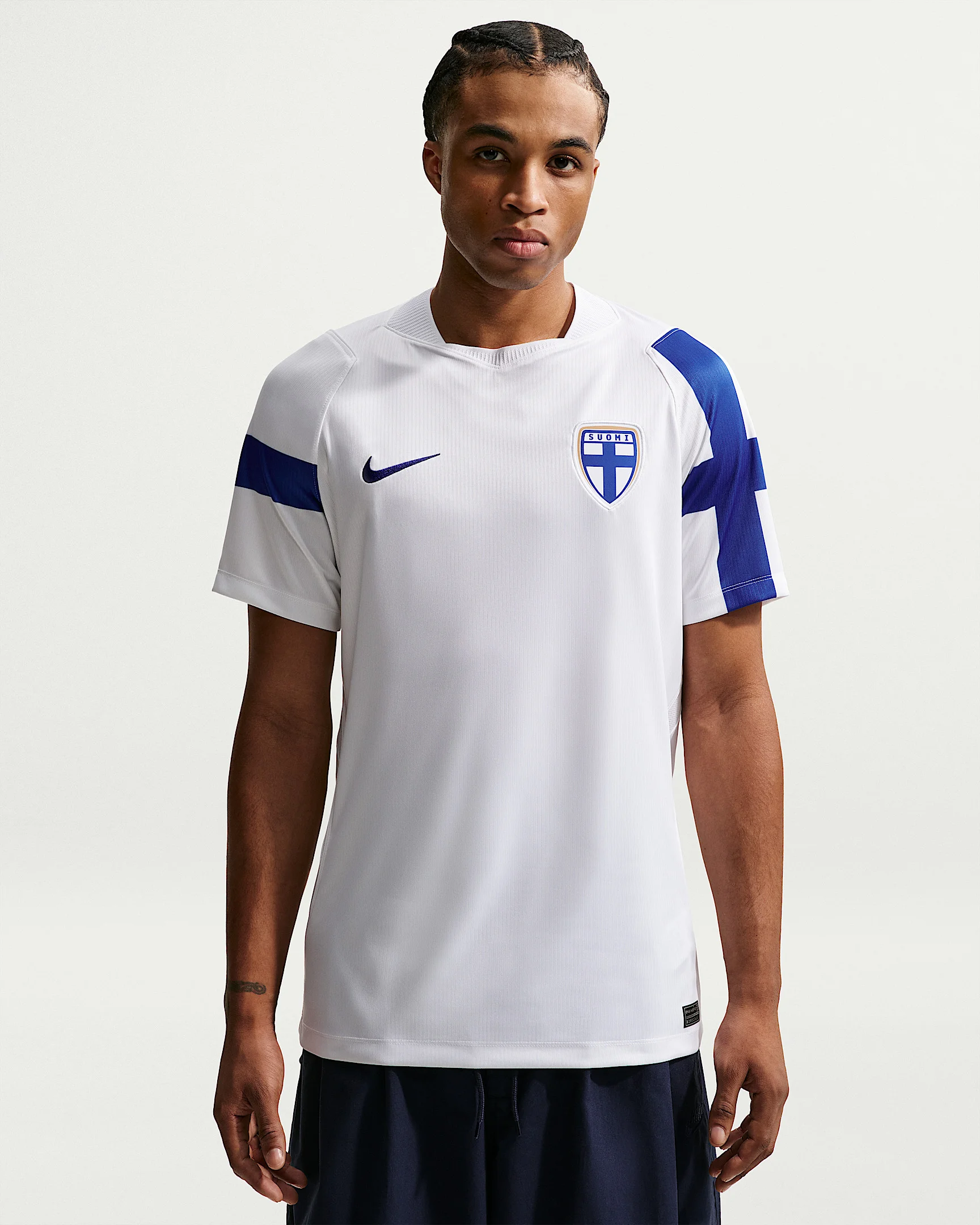 Finland 2026 Stadium Home Men's Nike Dri-FIT Soccer Replica Jersey - 1