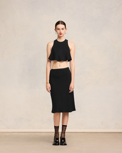 AMI Paris MIDI SKIRT WITH ELASTICATED WAIST outlook