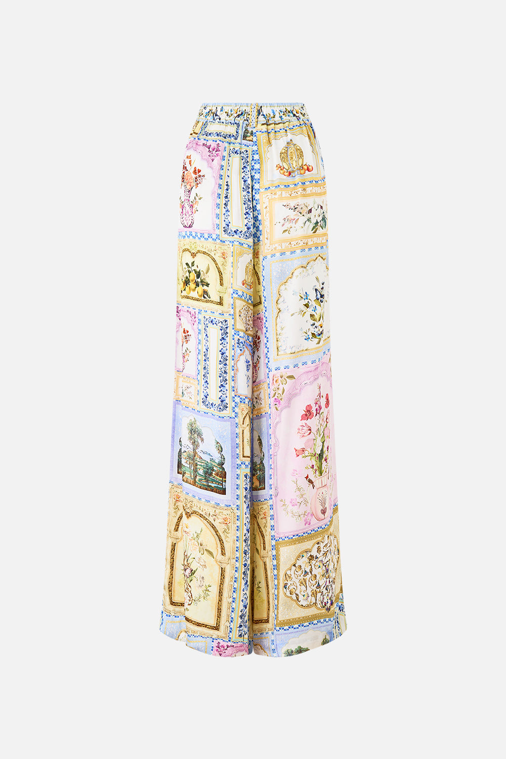WIDE LEG WAISTED PANT - 7