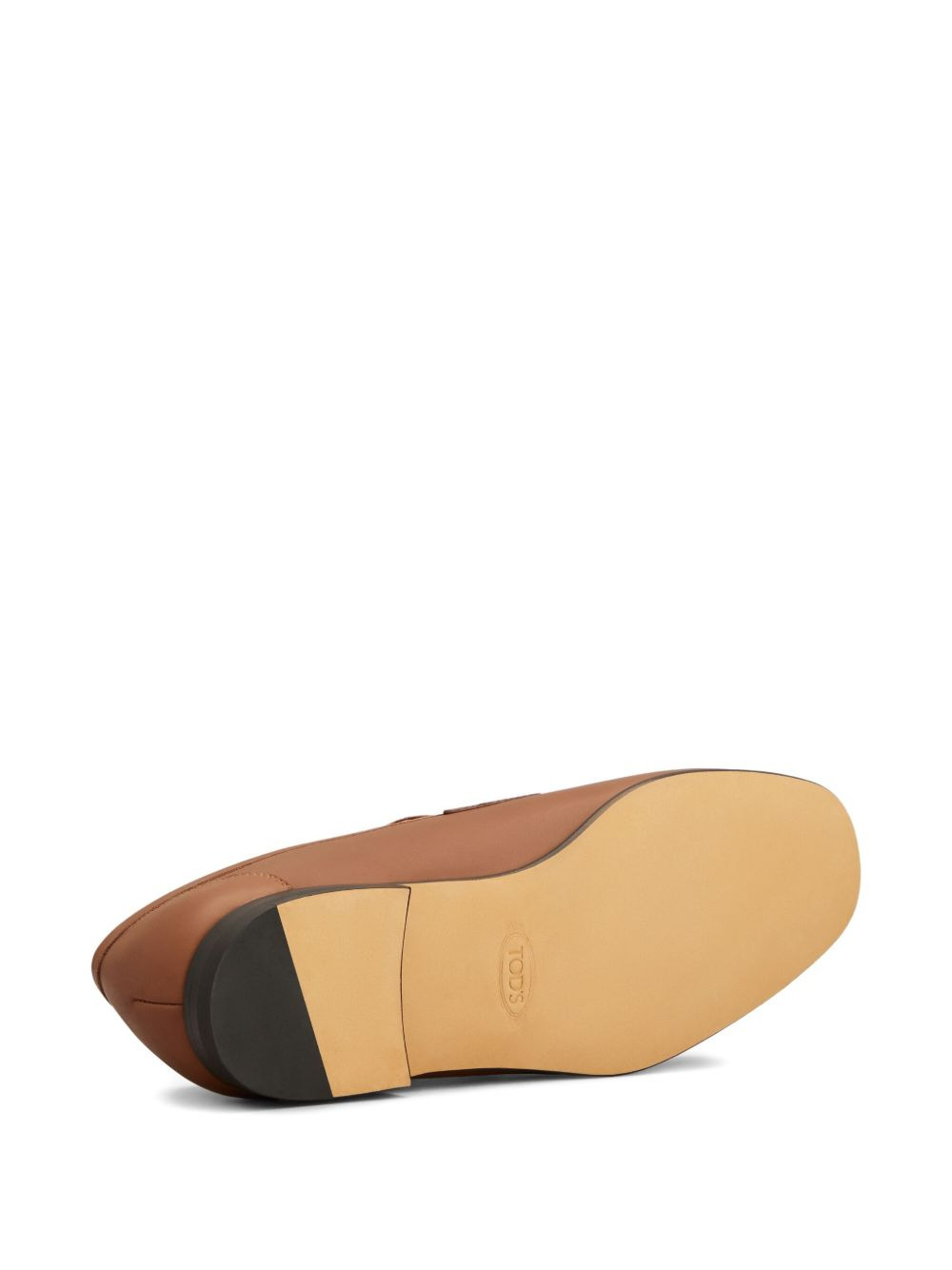 leather penny loafers - 5