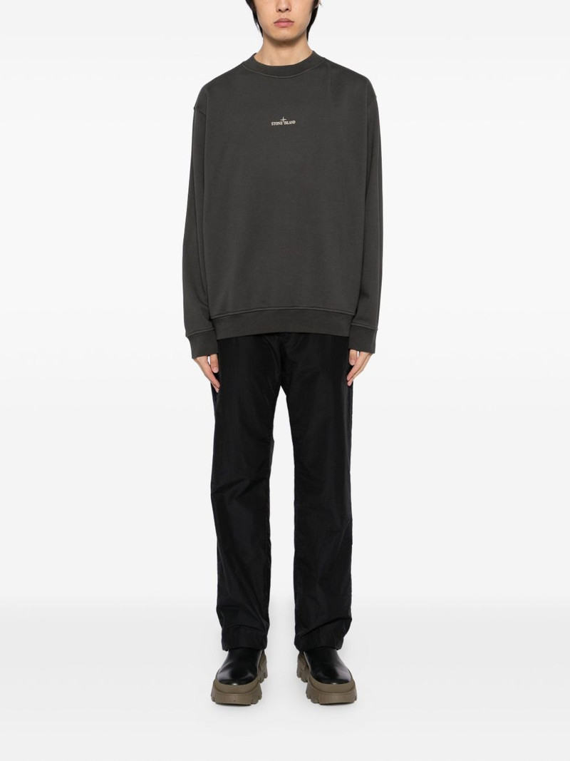 Stone Island logo-printed sweatshirt outlook