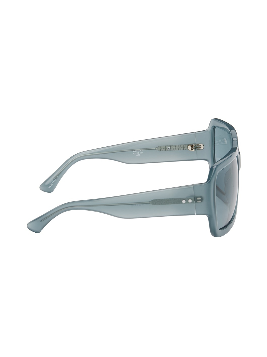 Blue Linda Farrow Edition Oversized Sunglasses - 2