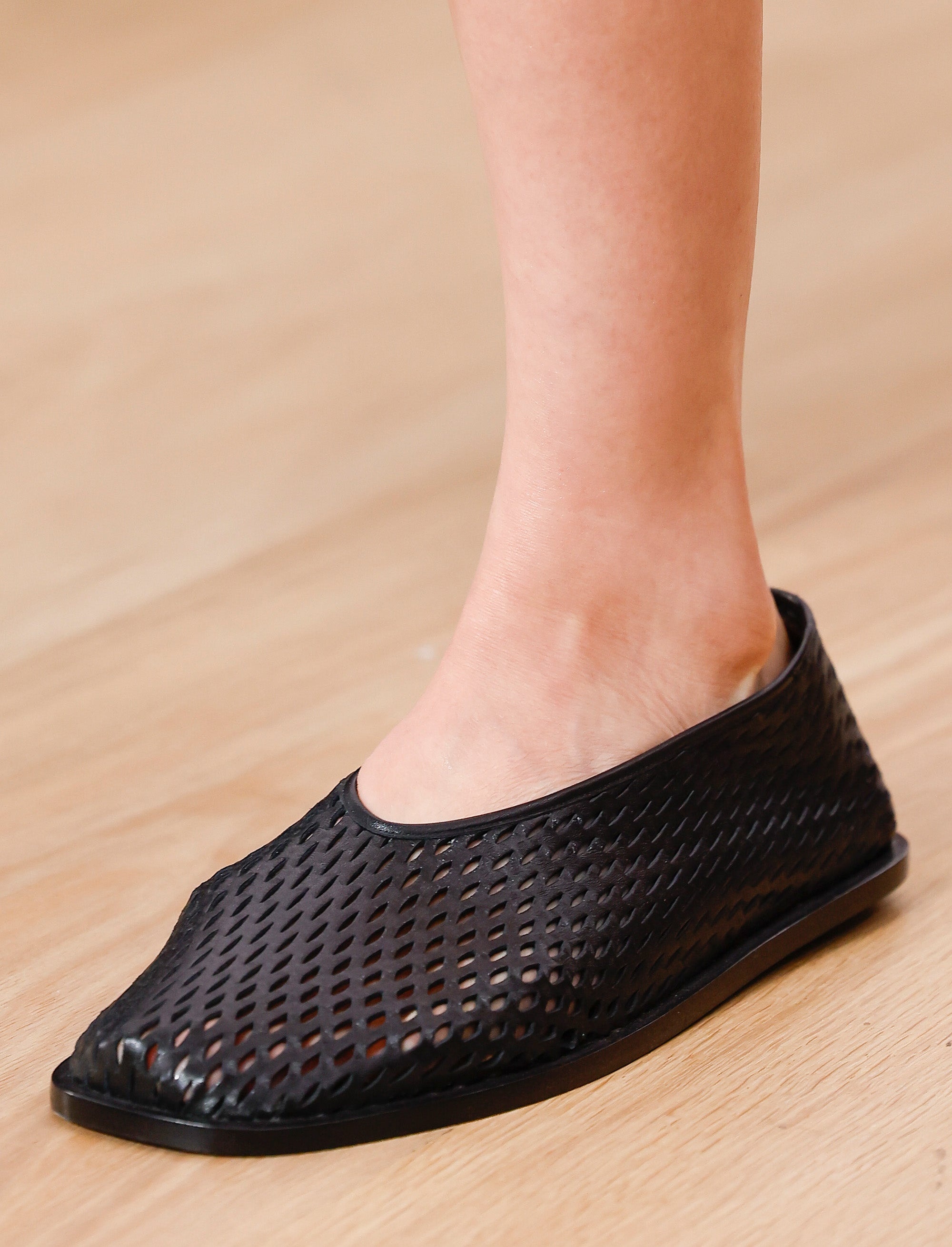 Square Perforated Slippers - 6
