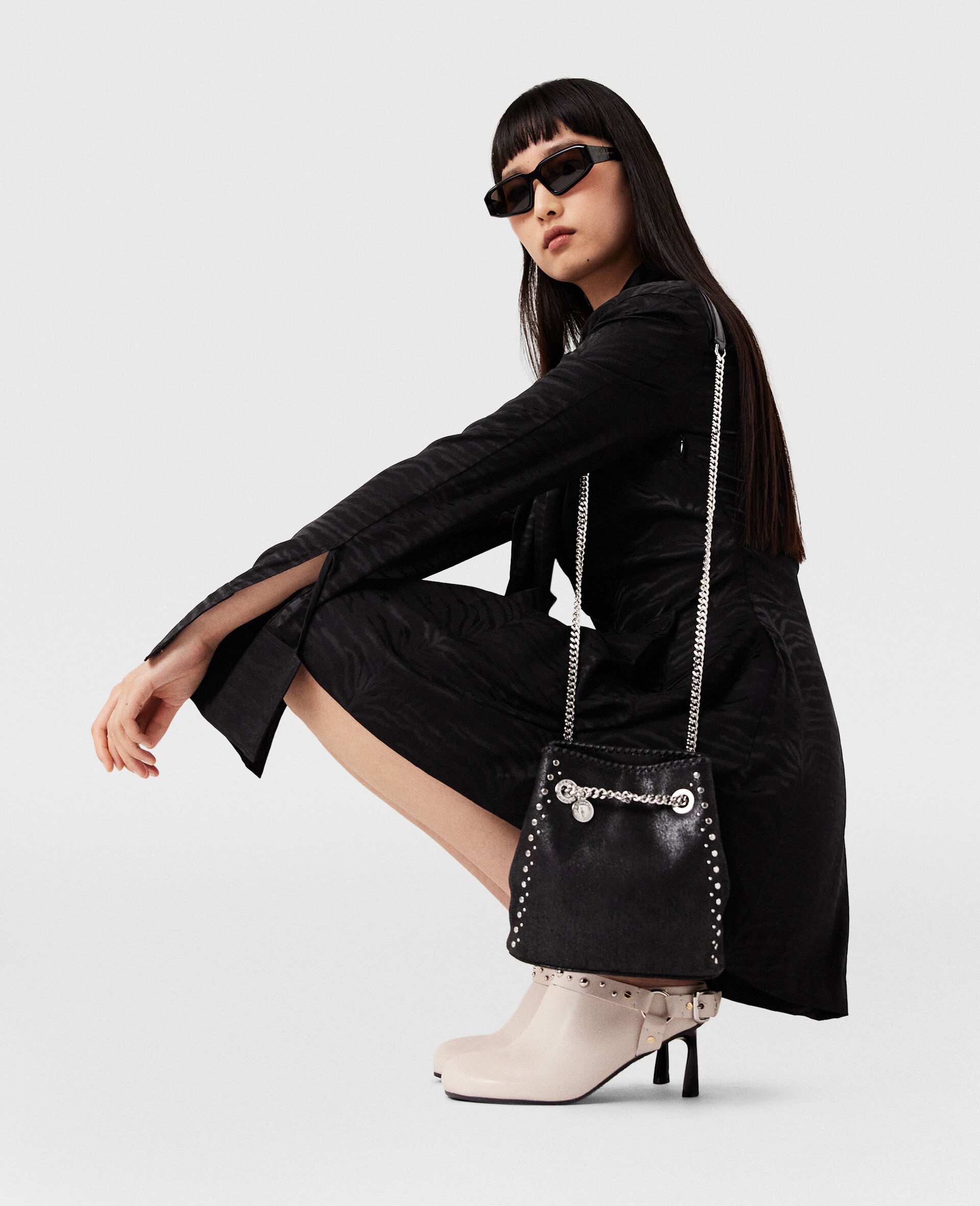 Falabella Studded Bucket Bag - 5