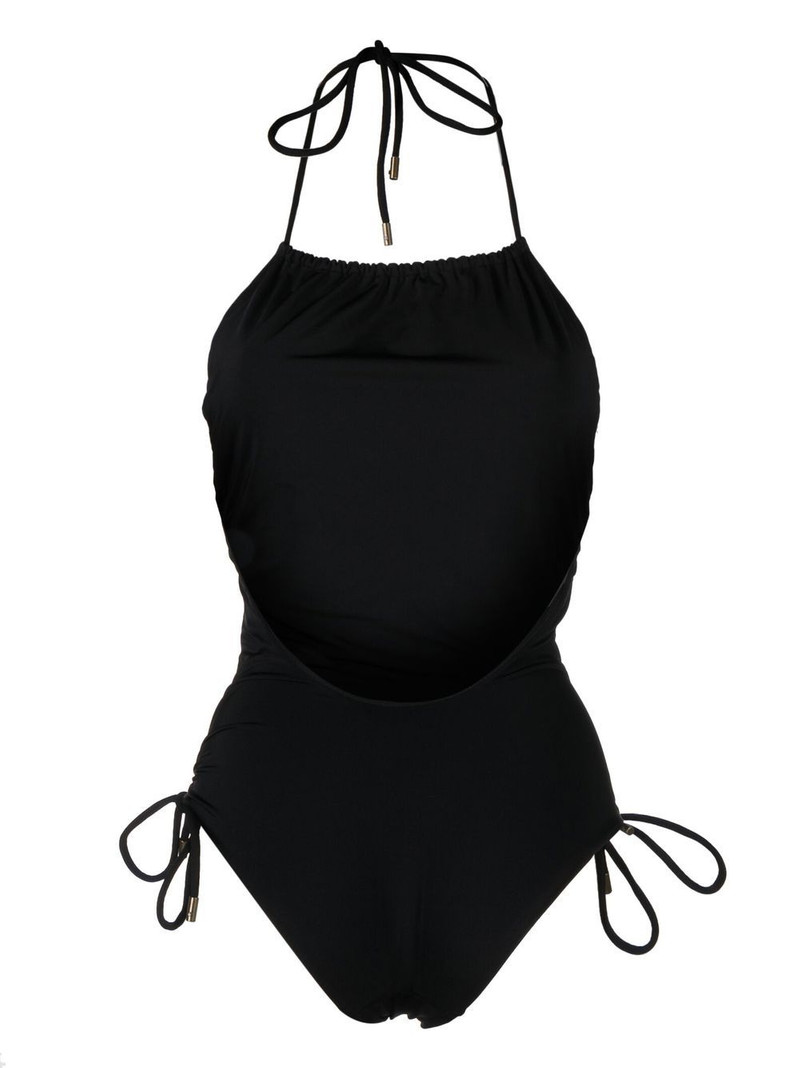 SAINT LAURENT halterneck swimsuit outlook