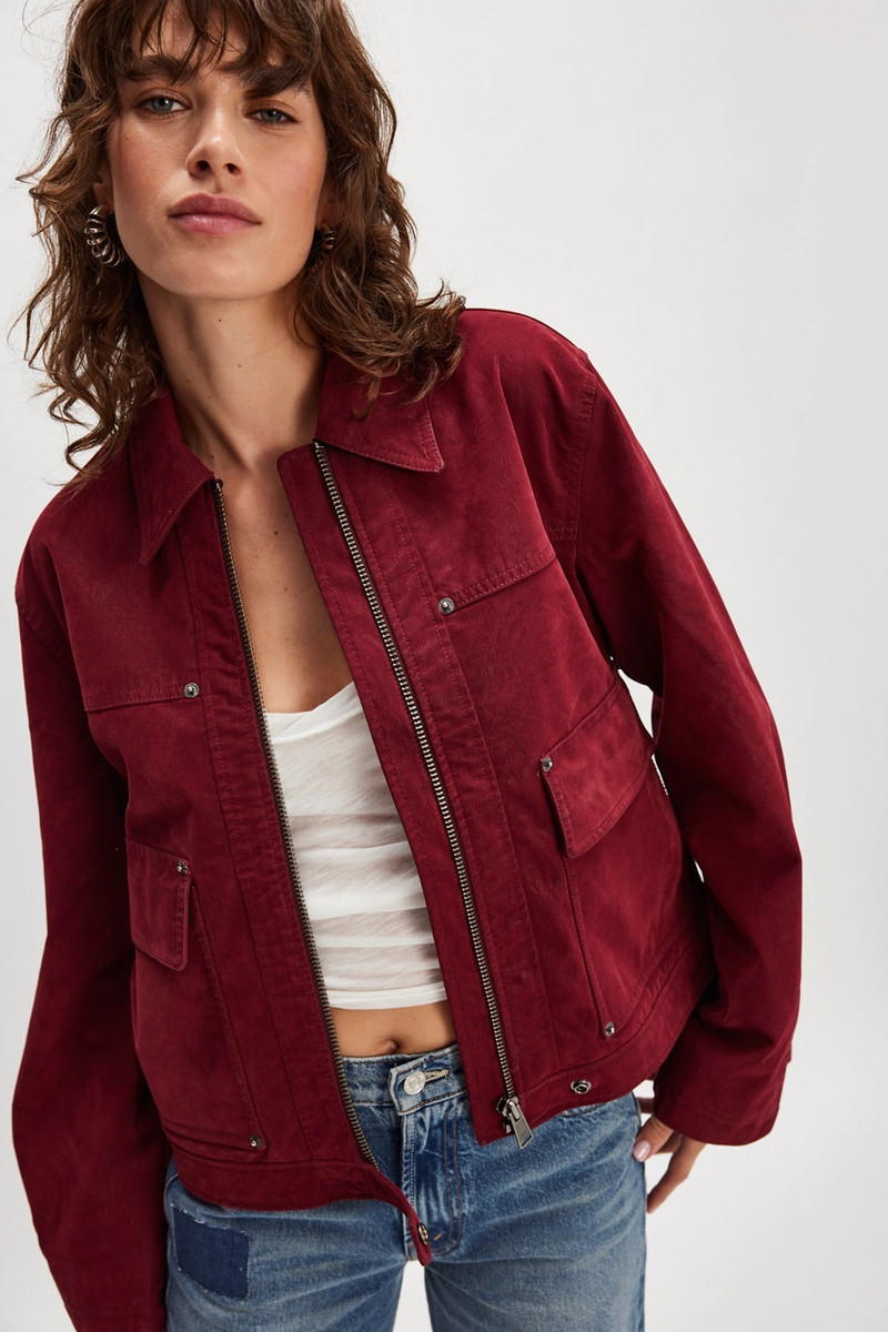 We The Free Blair Vegan Suede Jacket 1