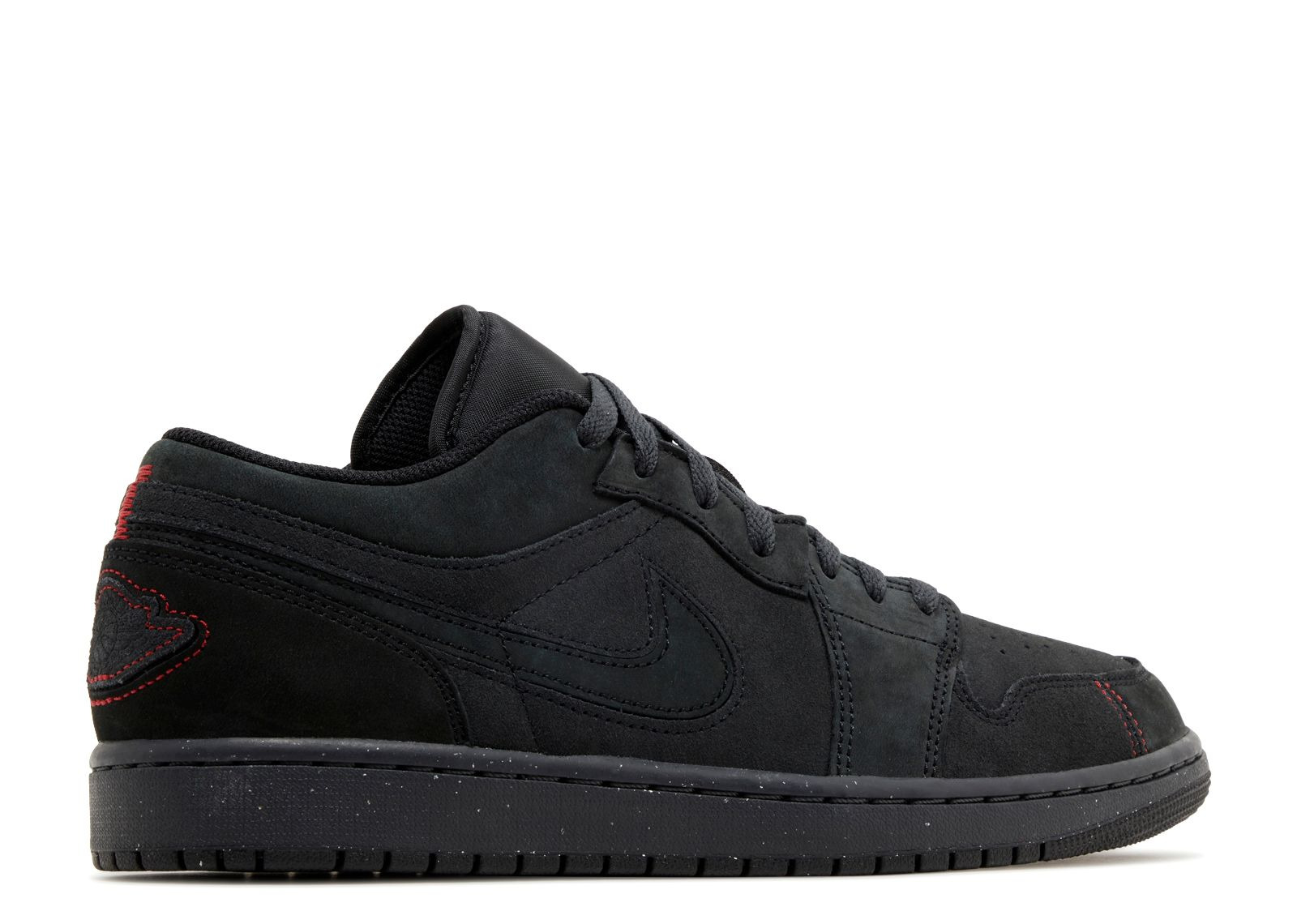 JORDAN 1 LOW SE CRAFT 'DARK SMOKE RED' - 3
