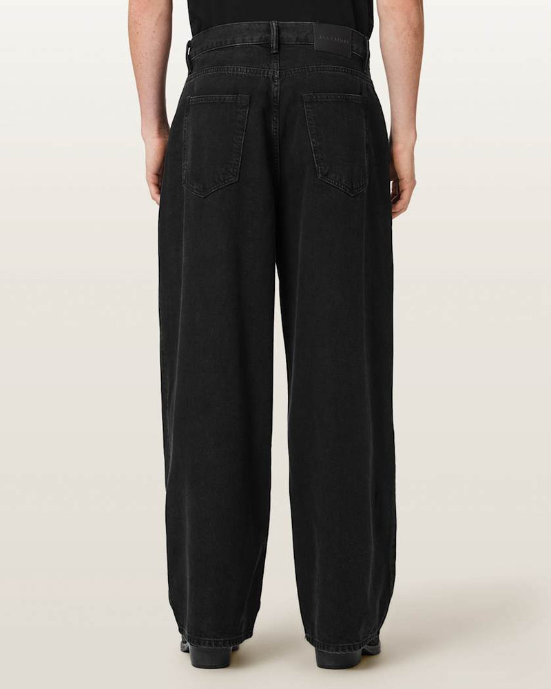 DAZE PLEATED WIDE LEG JEANS 7