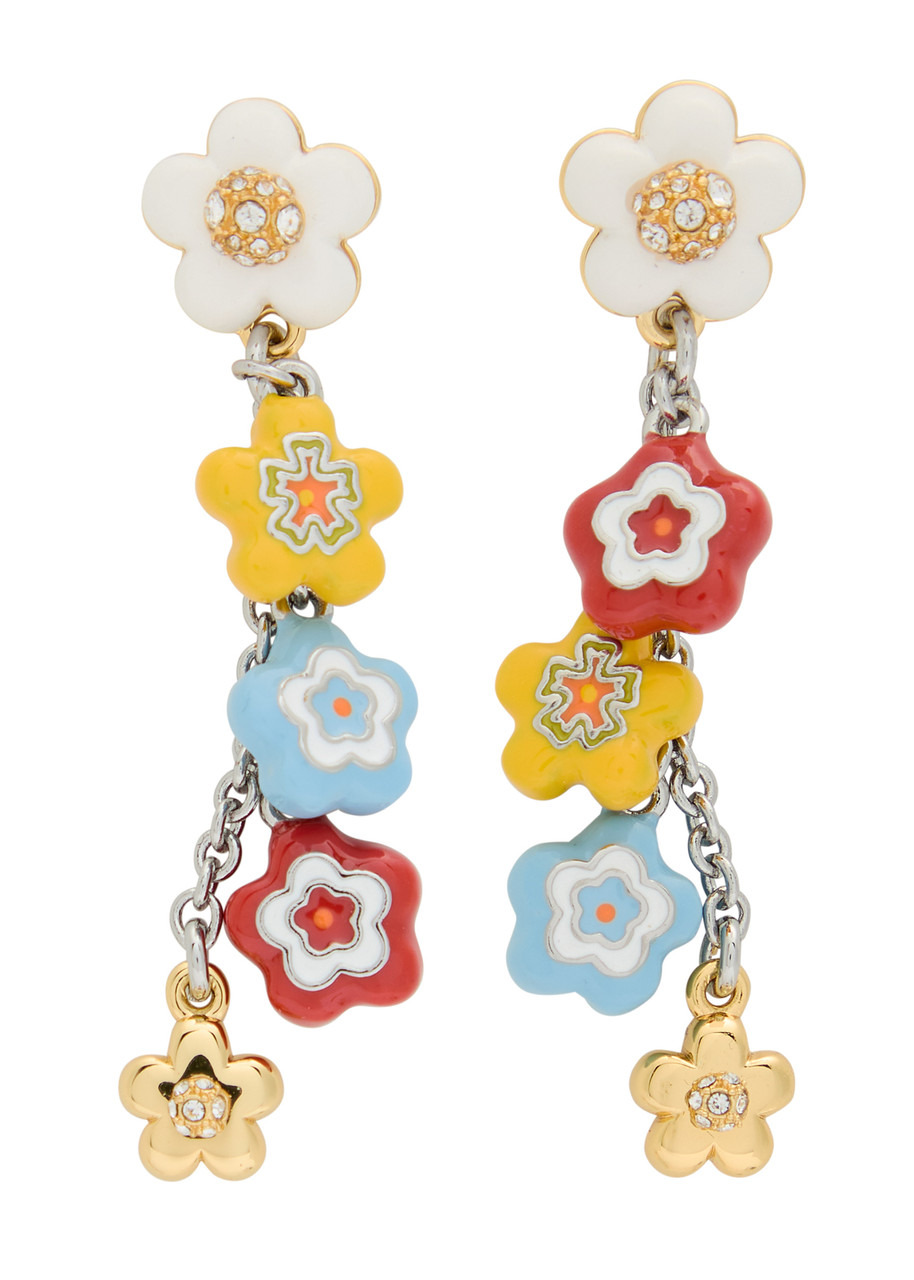 Marc Jacobs The Wild Daisy Statement Drop Earrings - 1