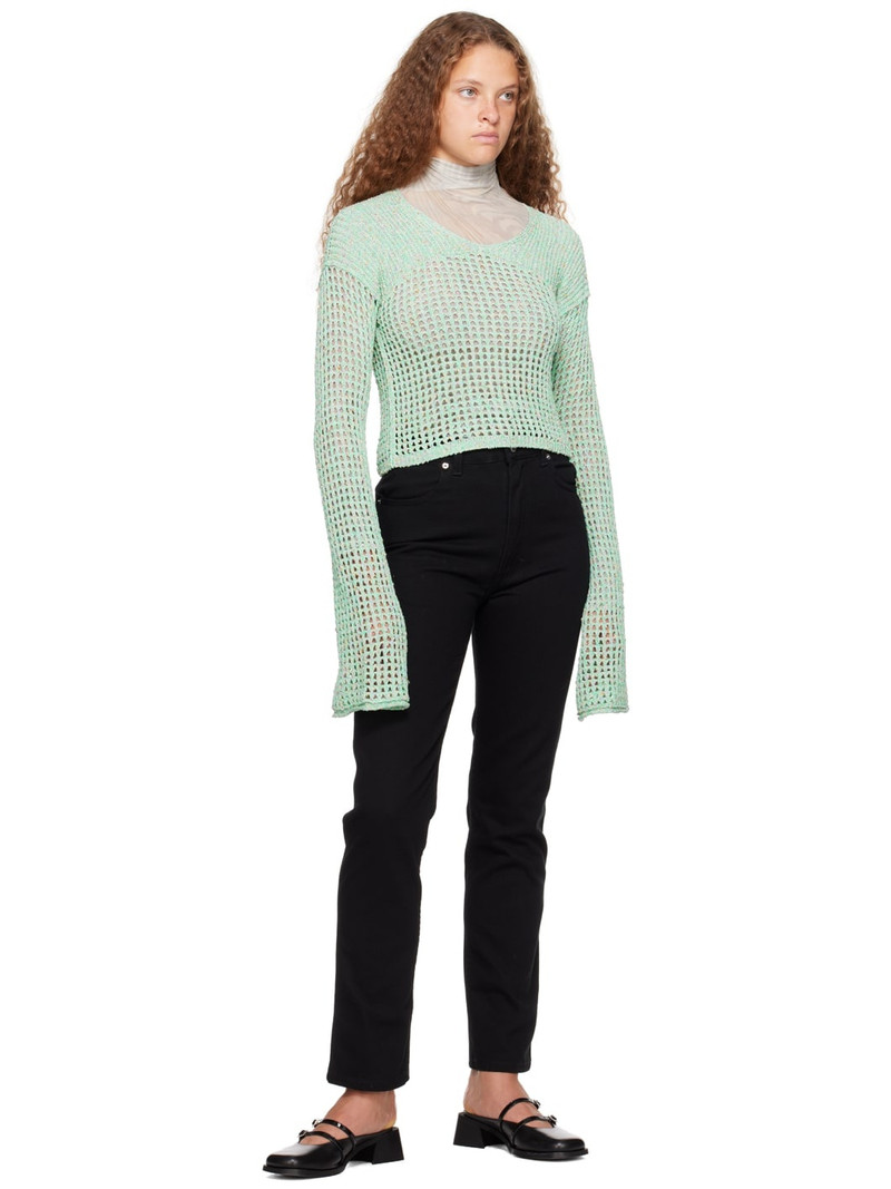 ECKHAUS LATTA Black Straight Leg Jeans outlook