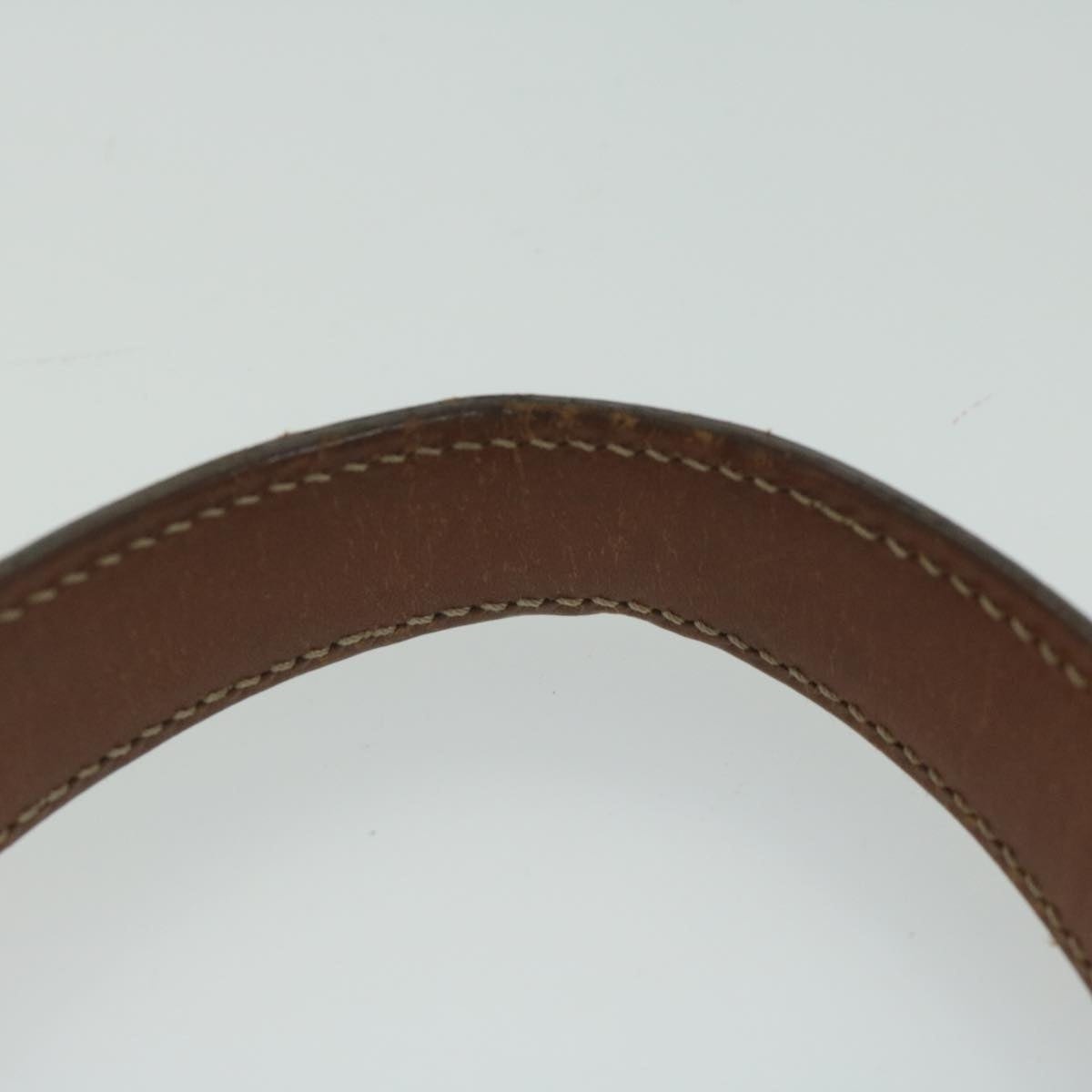 CELINE Macadam Canvas Hand Bag Pvc Leather Brown - 14
