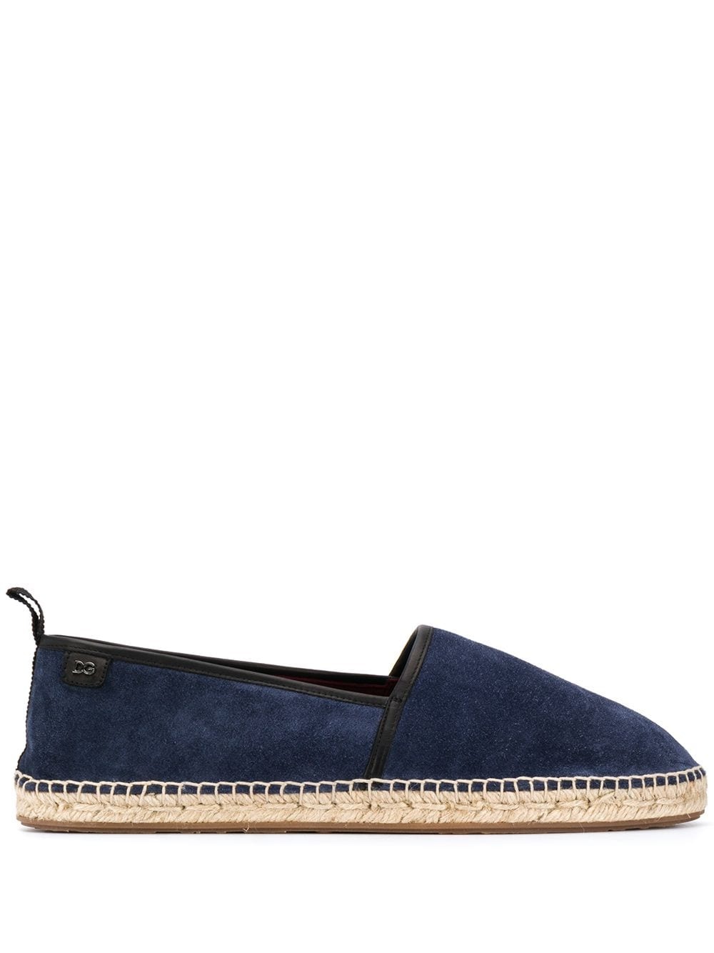 rope sole suede espadrilles - 1