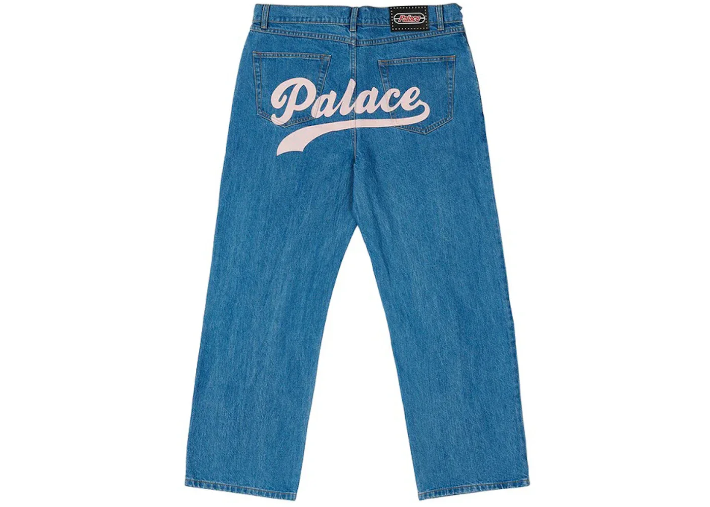 Palace Chain Script Jean Stone Wash - 1
