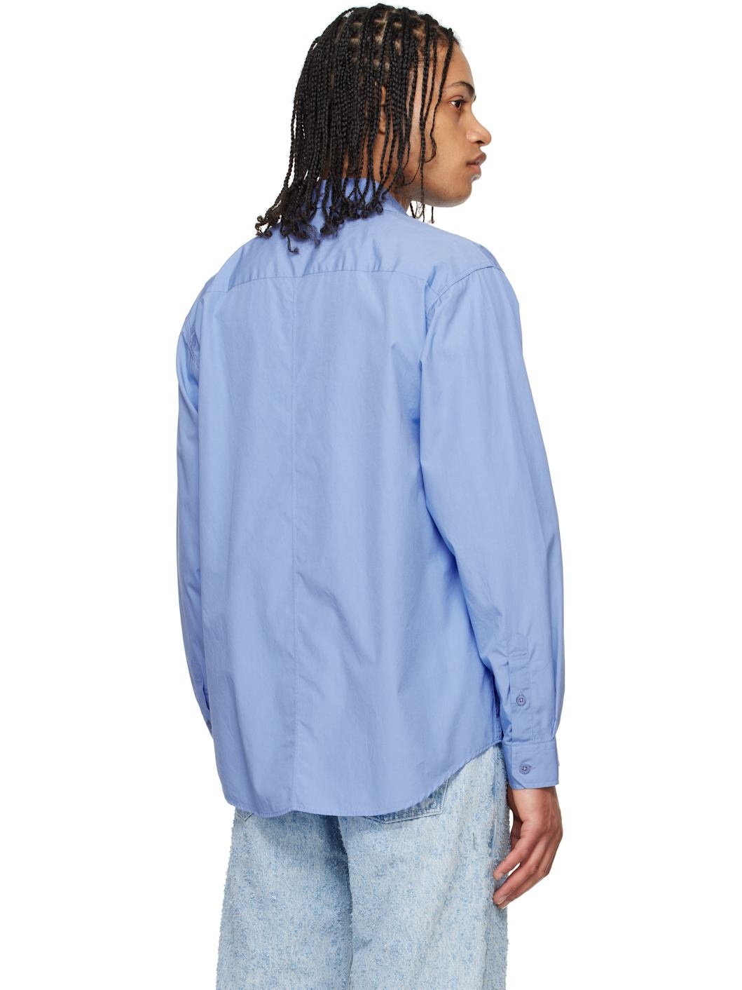 Blue Evening Shirt - 3