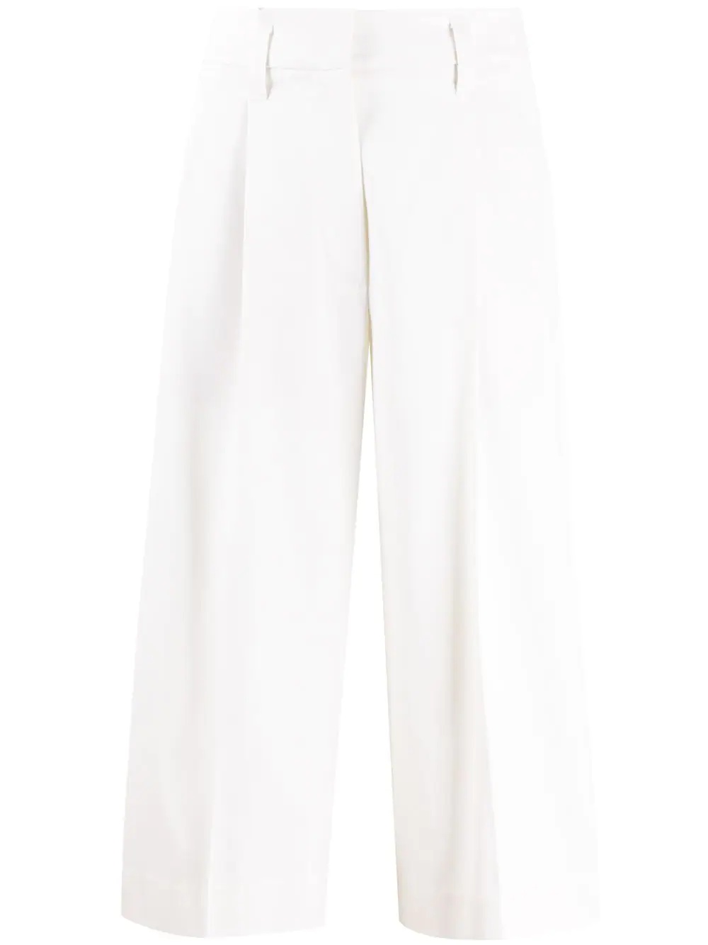 straight-leg darted culottes - 1