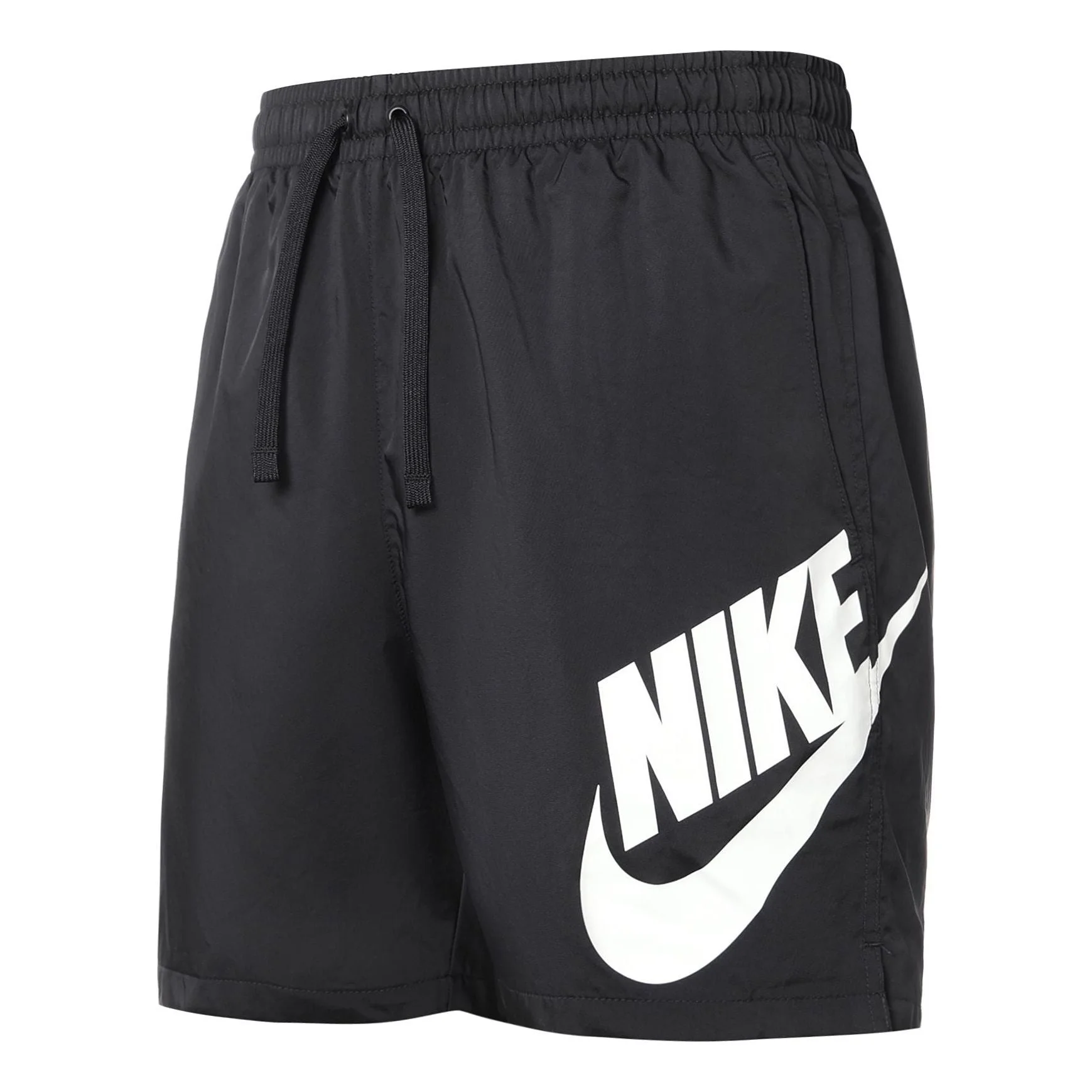 Nike Casual Sports Large Logo Woven Sports Shorts Black CV9303-010 - 1
