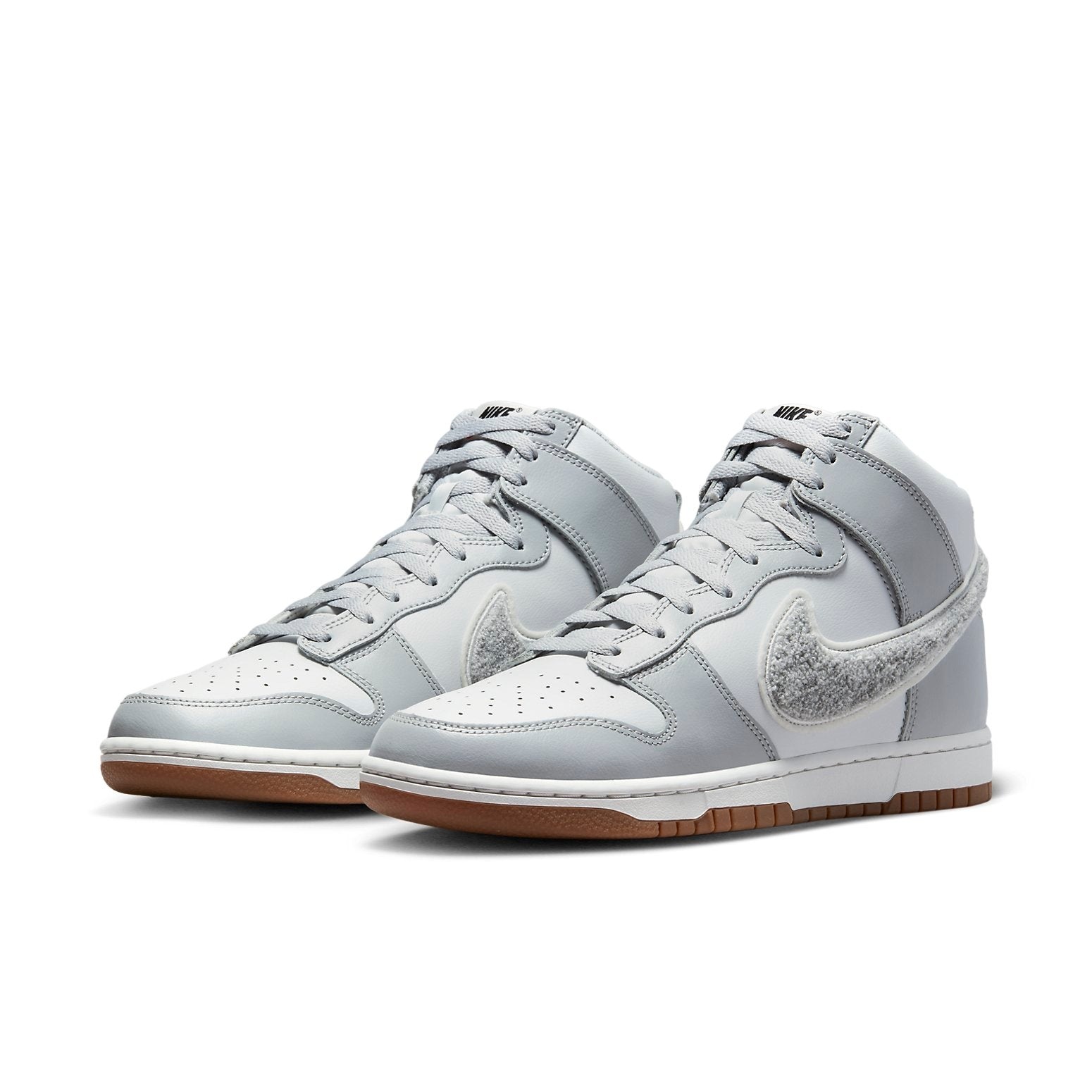 Nike Dunk High 'Chenille Swoosh - Light Smoke Grey' DR8805-003 - 3