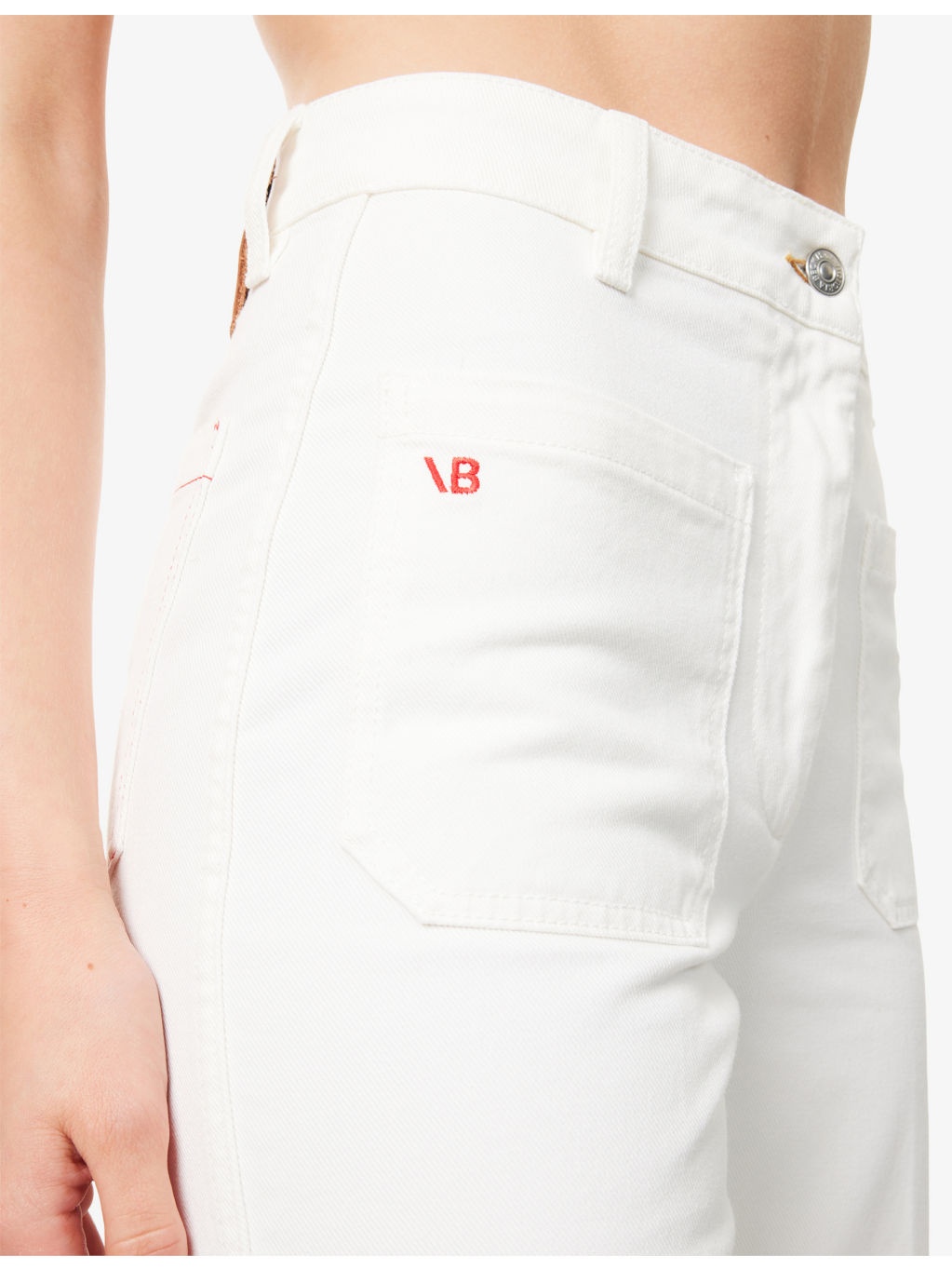Alina Flared-Leg Denim Jeans - 6