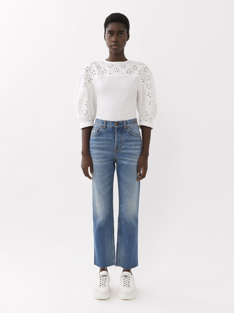 Chloé MASAYA CROPPED STRAIGHT JEANS outlook