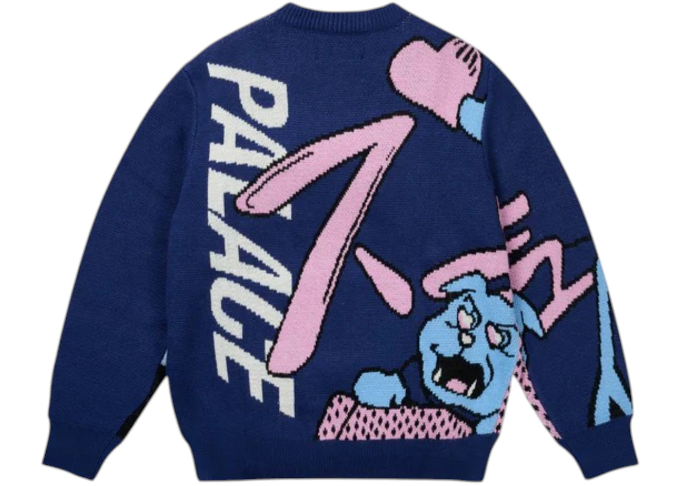 Palace Rear View Knit Blue - 2