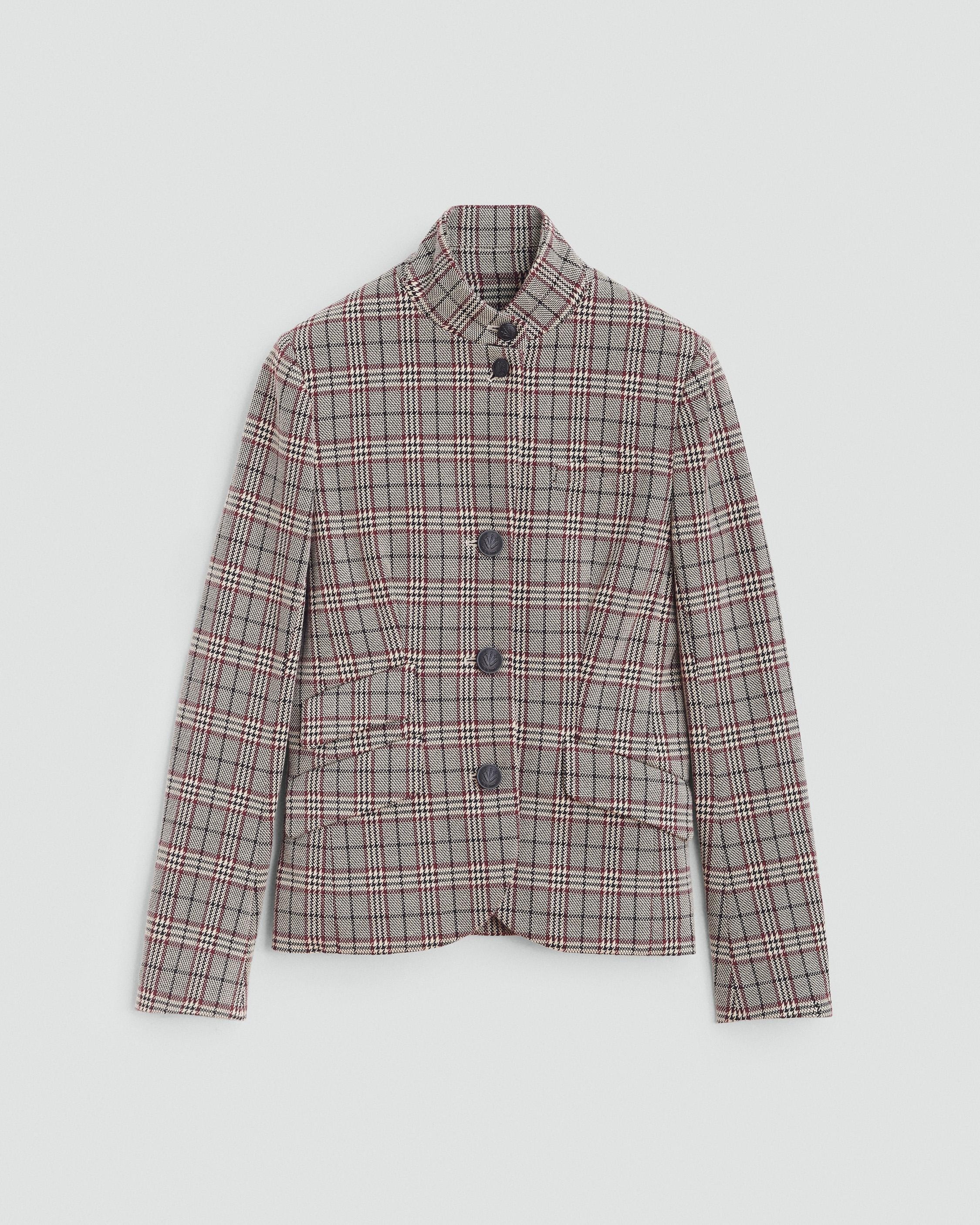 Slade Plaid Italian Cotton Blazer
Slim Fit - 1