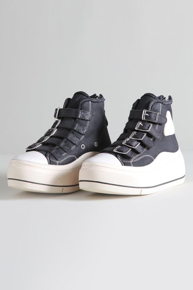 LACE FREE BUCKLE KURT - BLACK 1