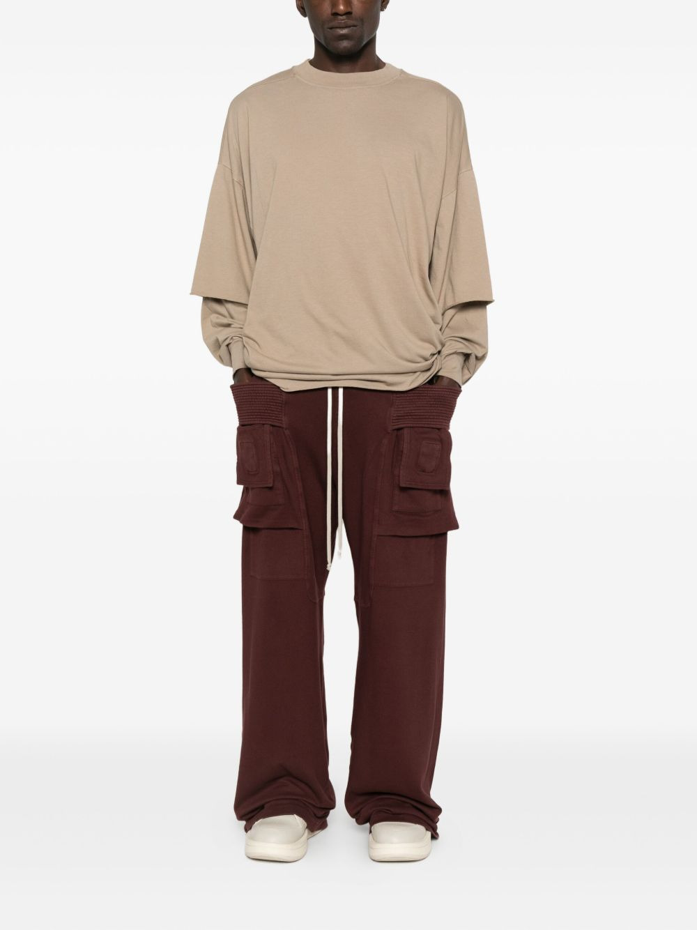 Creatch cargo-pocket drawstring trousers - 2