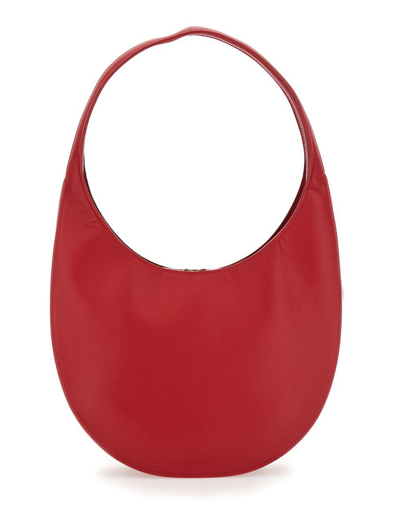COPERNI Coperni 'Swipe Medium' Red Shoulder Bag With Logo On Front In Leather Woman outlook