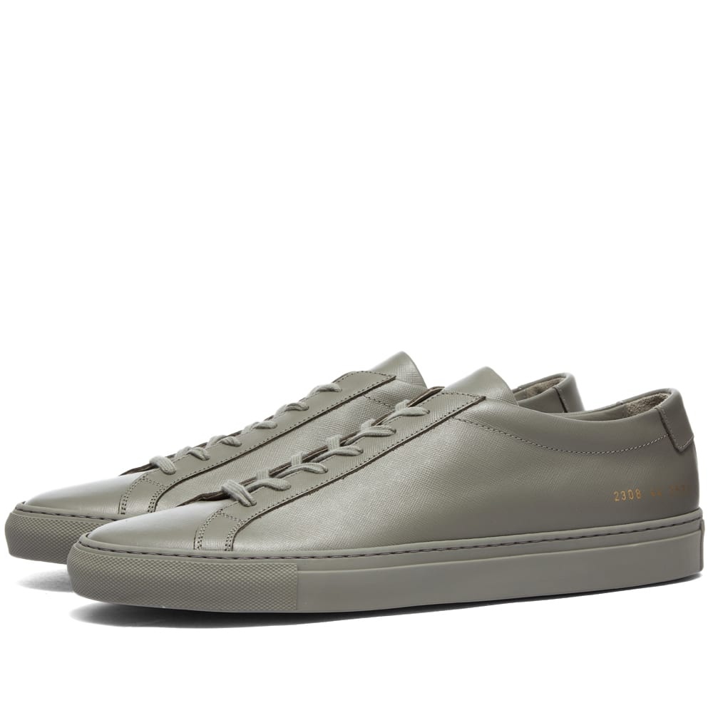 Common Projects Original Achilles Low Saffiano - 1