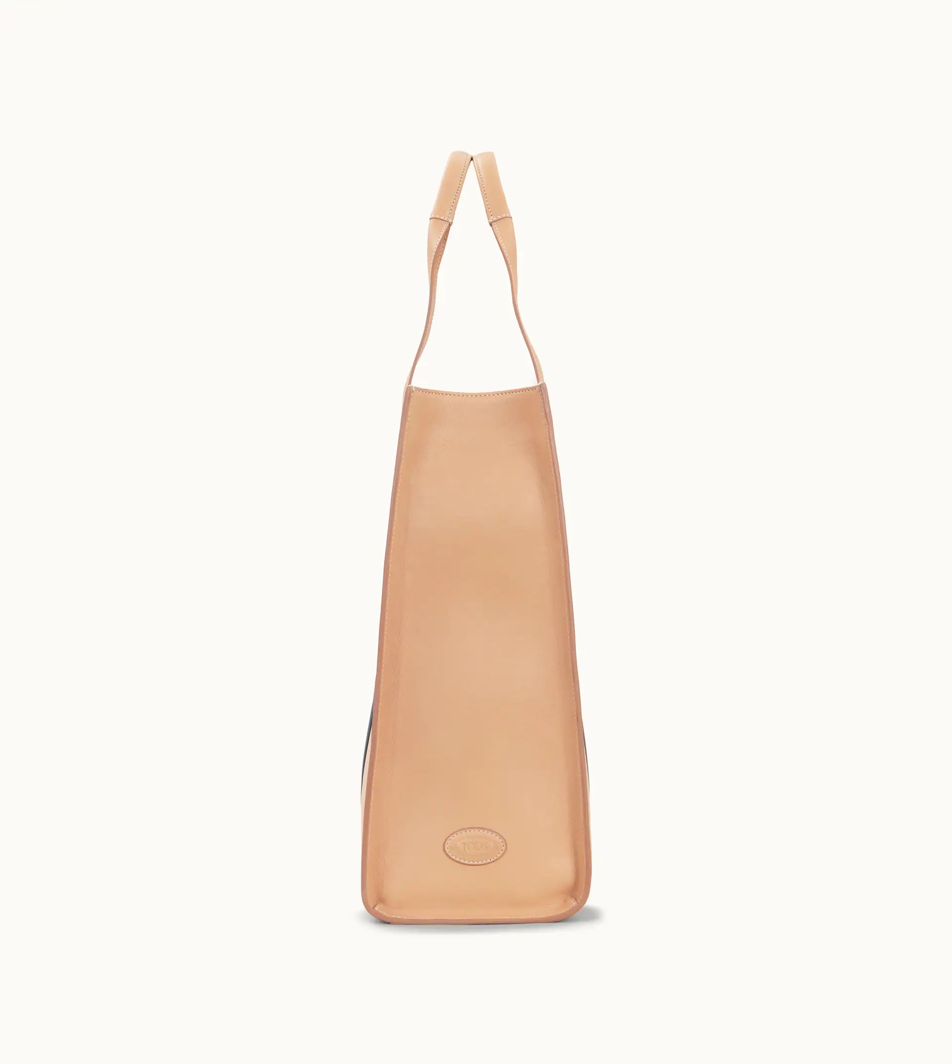 SHOPPING TOTE BAG MEDIUM - BEIGE, YELLOW, BLACK - 3