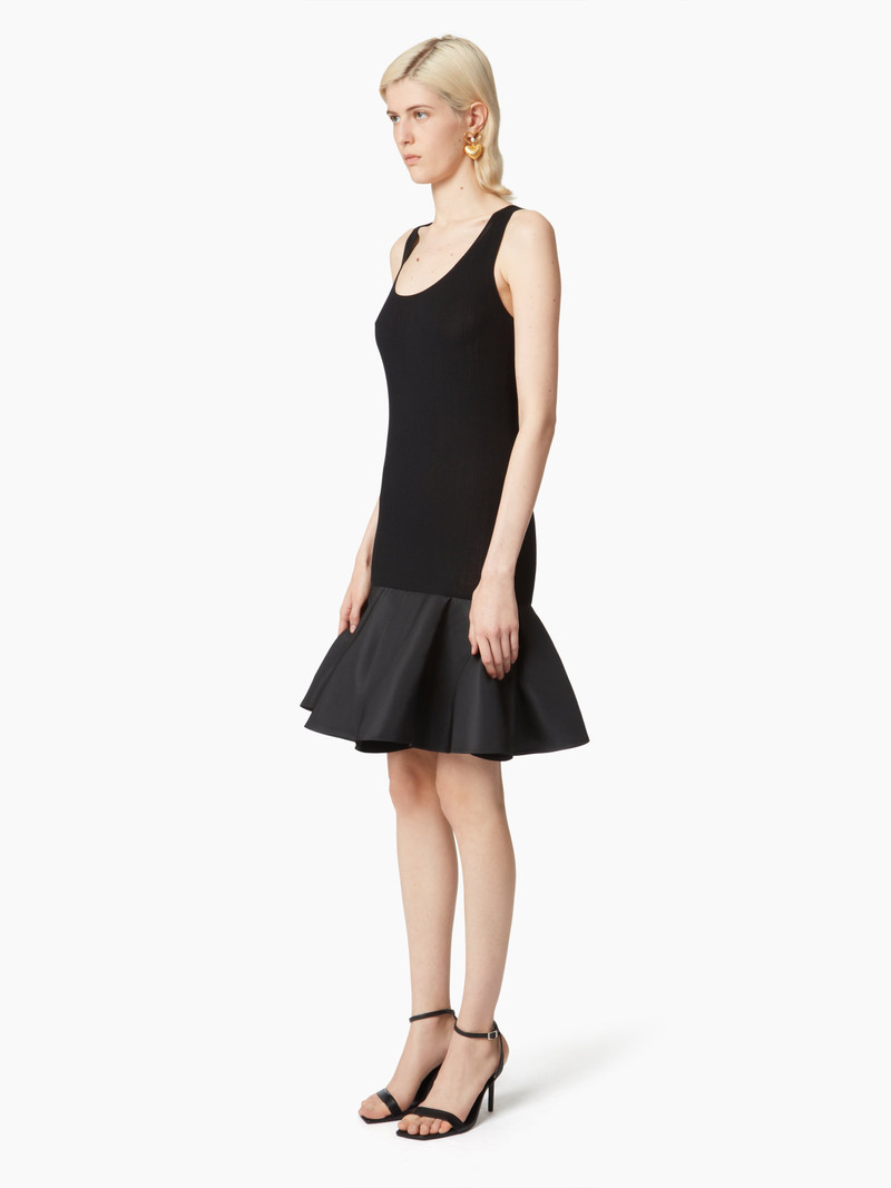 NINA RICCI SLEEVELESS DRESS WITH PEPLUM outlook