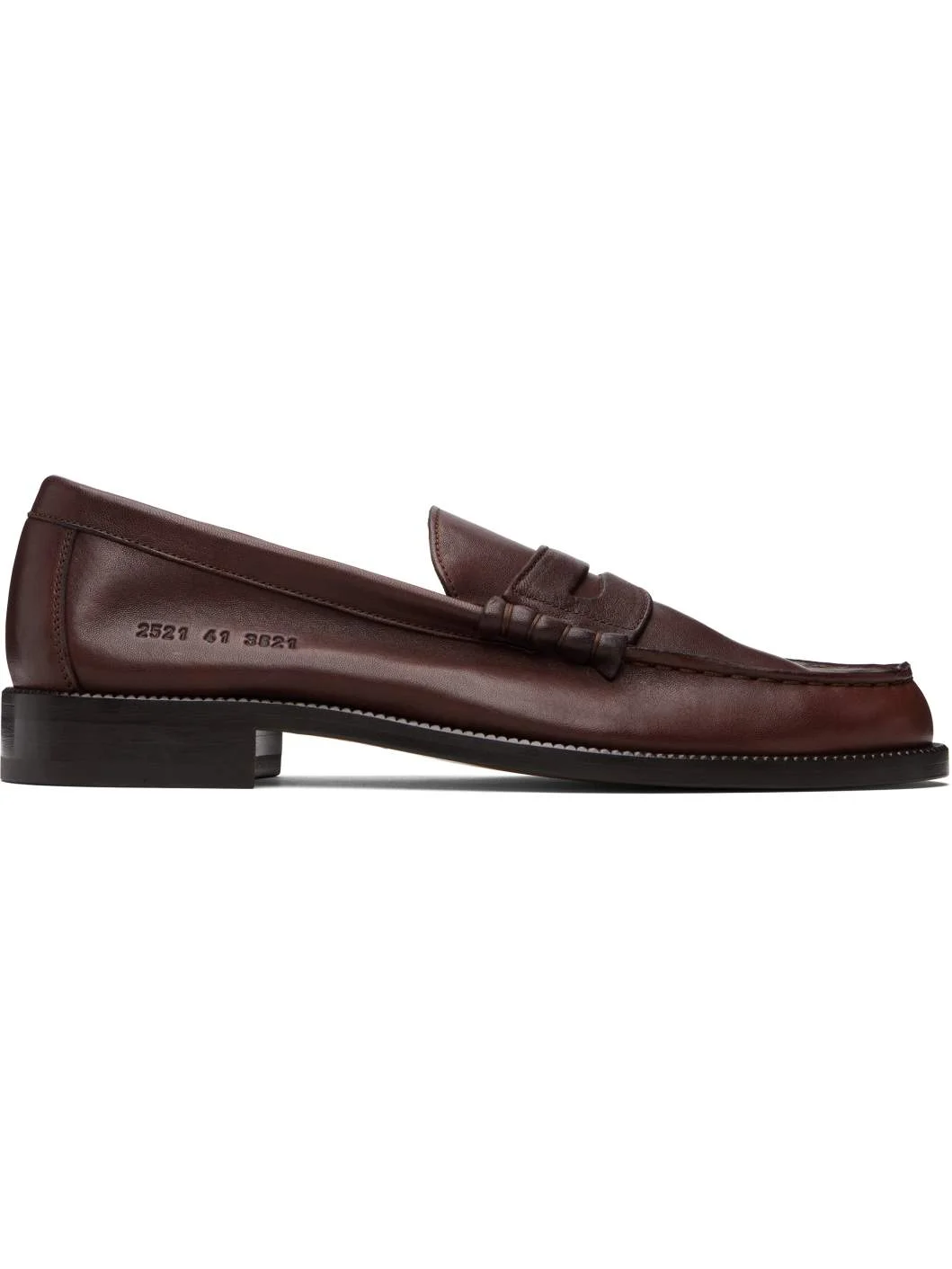 Brown Leather Loafers - 1
