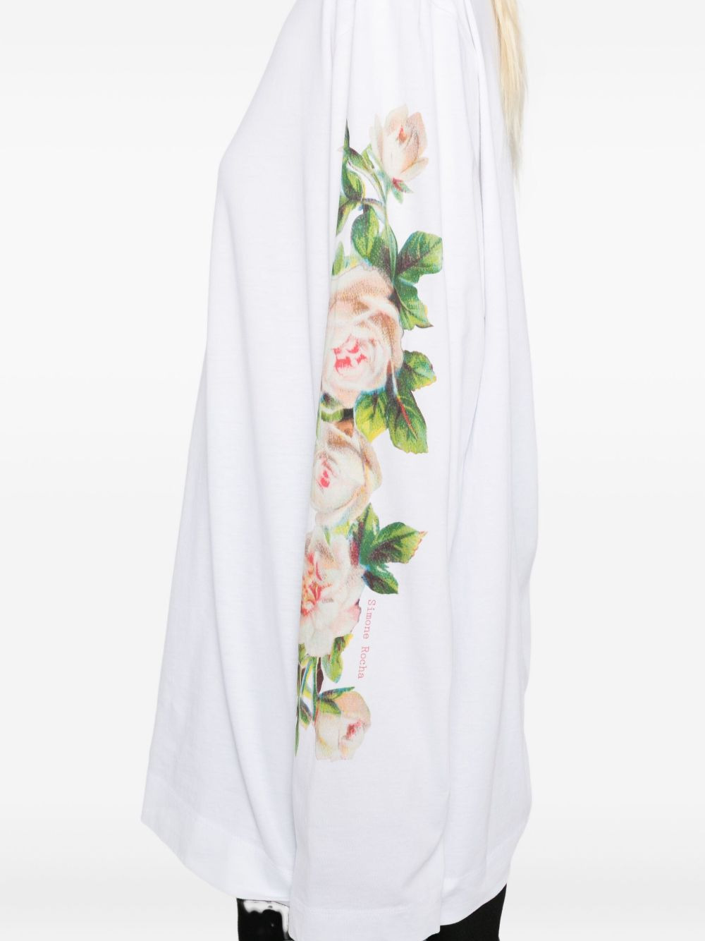 floral-print T-shirt - 5