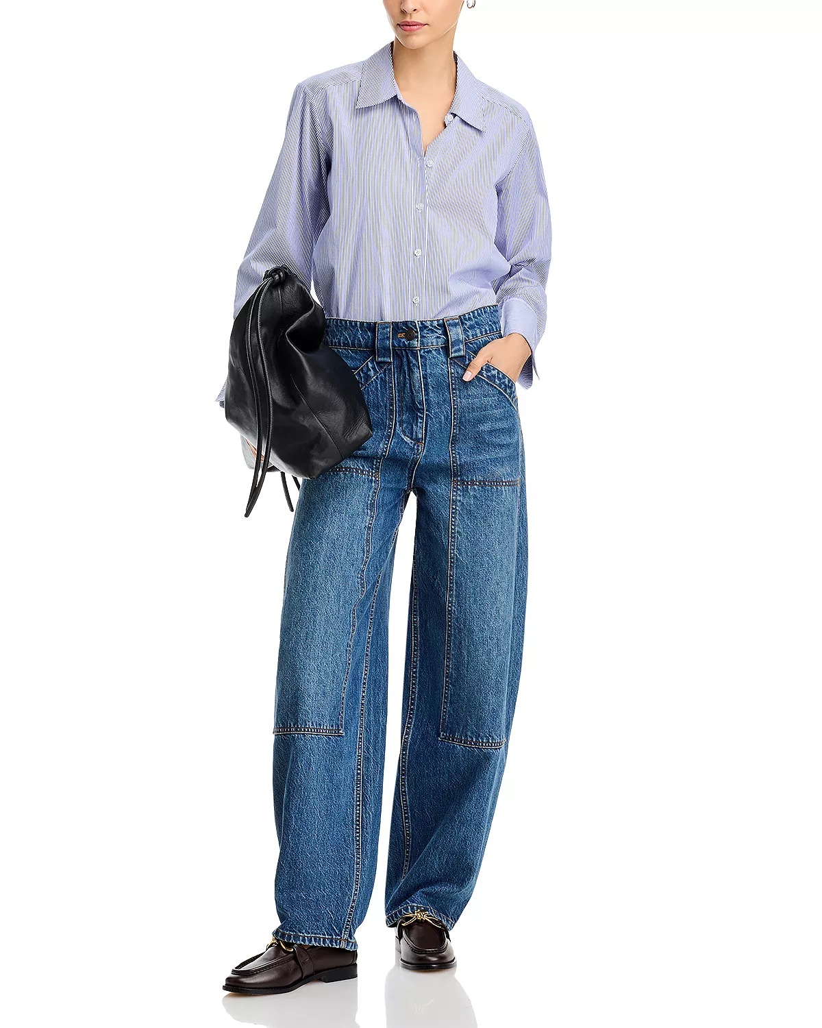 Balloon Jeans in Indigo - 2