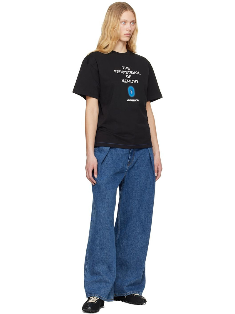 ADER error Black Blue Net Product. 49 T-shirt outlook