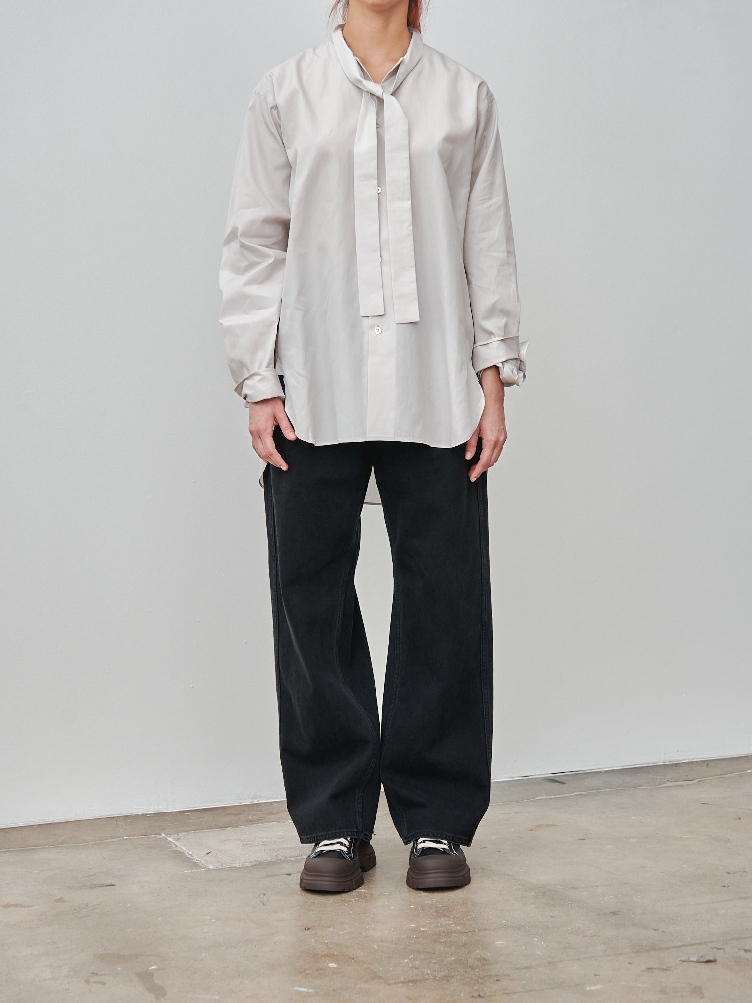 Bow Shirt - Pearl - 3