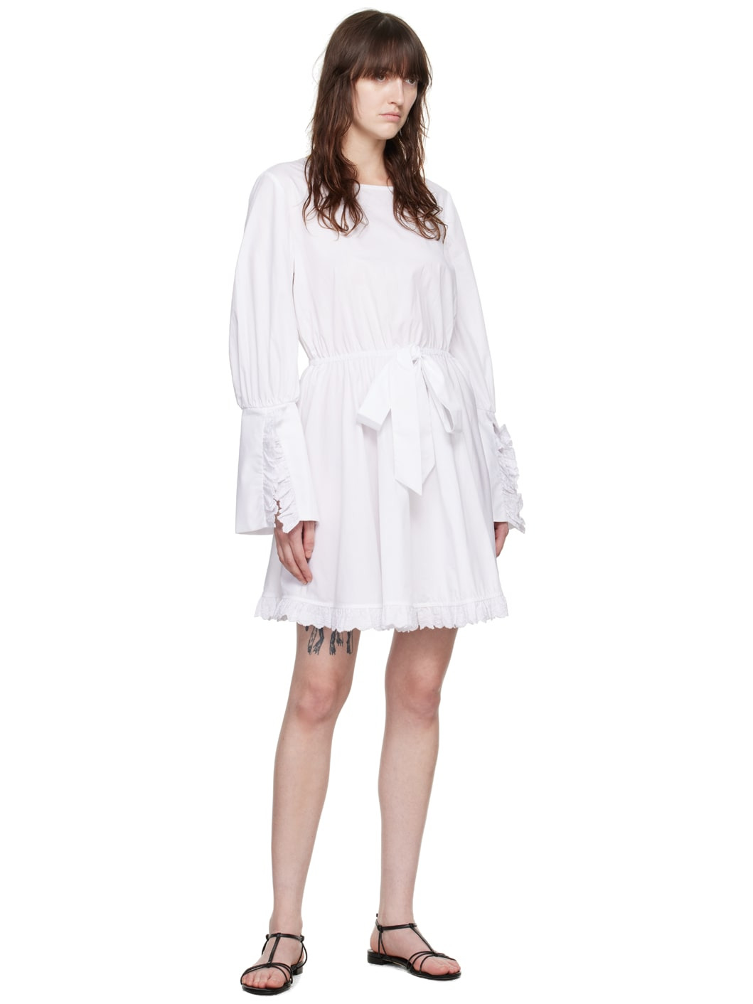 White Yuri Minidress - 4
