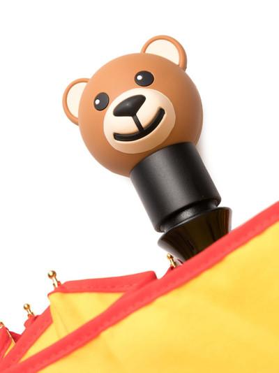 Moschino Teddy Bear-motif compact umbrella outlook