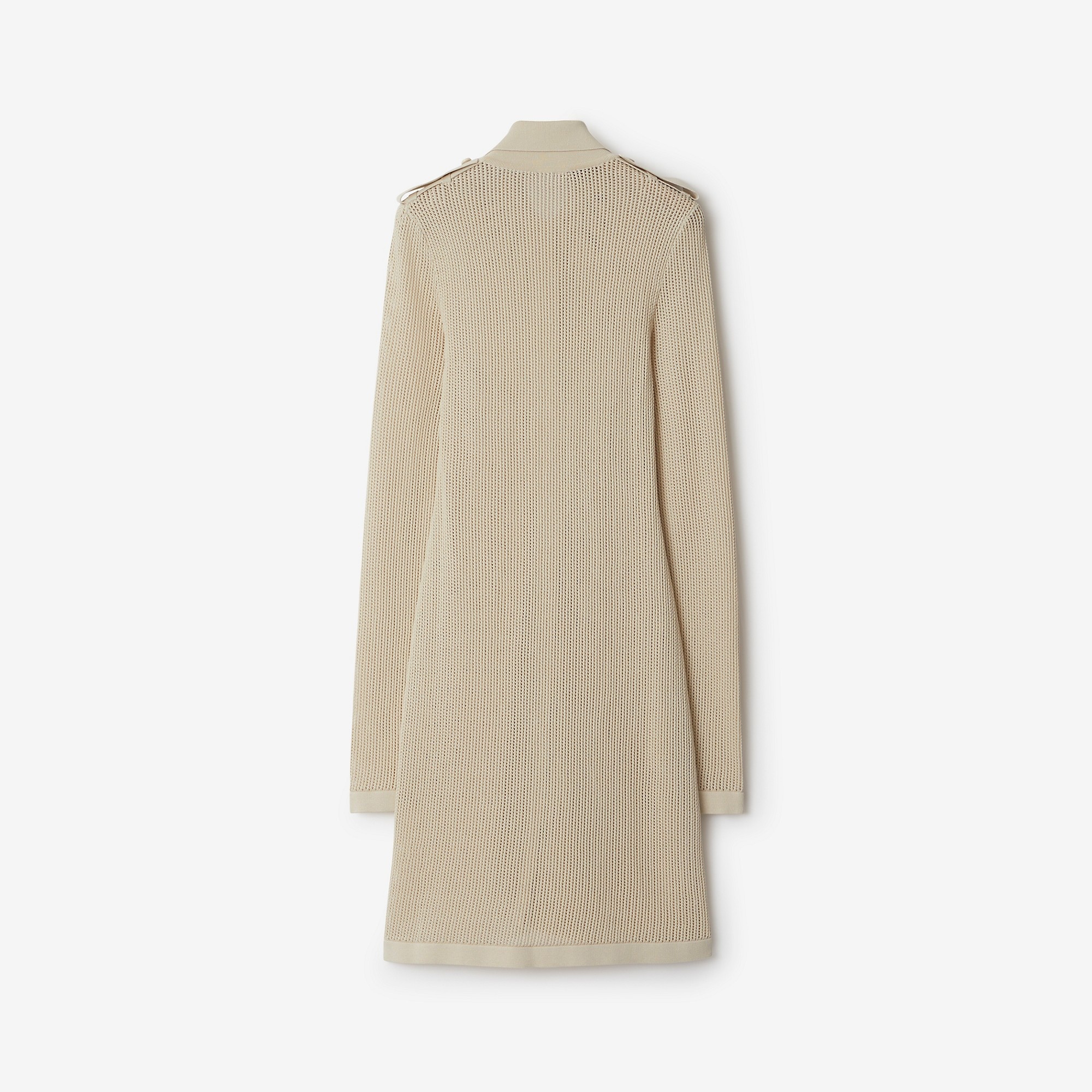 Cotton Mesh Dress - 5
