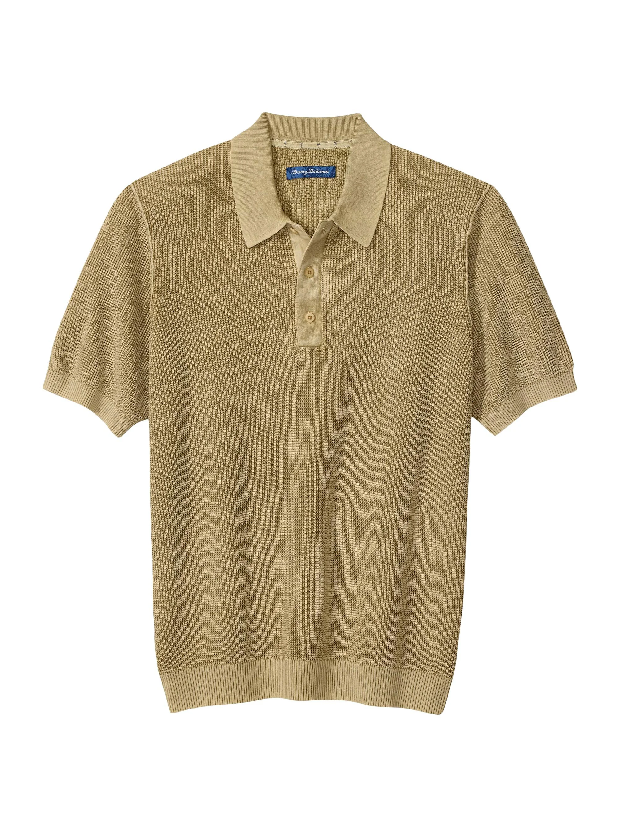 Men's Playa Blanca Classic-Fit Polo Shirt - Stone Khaki - 1