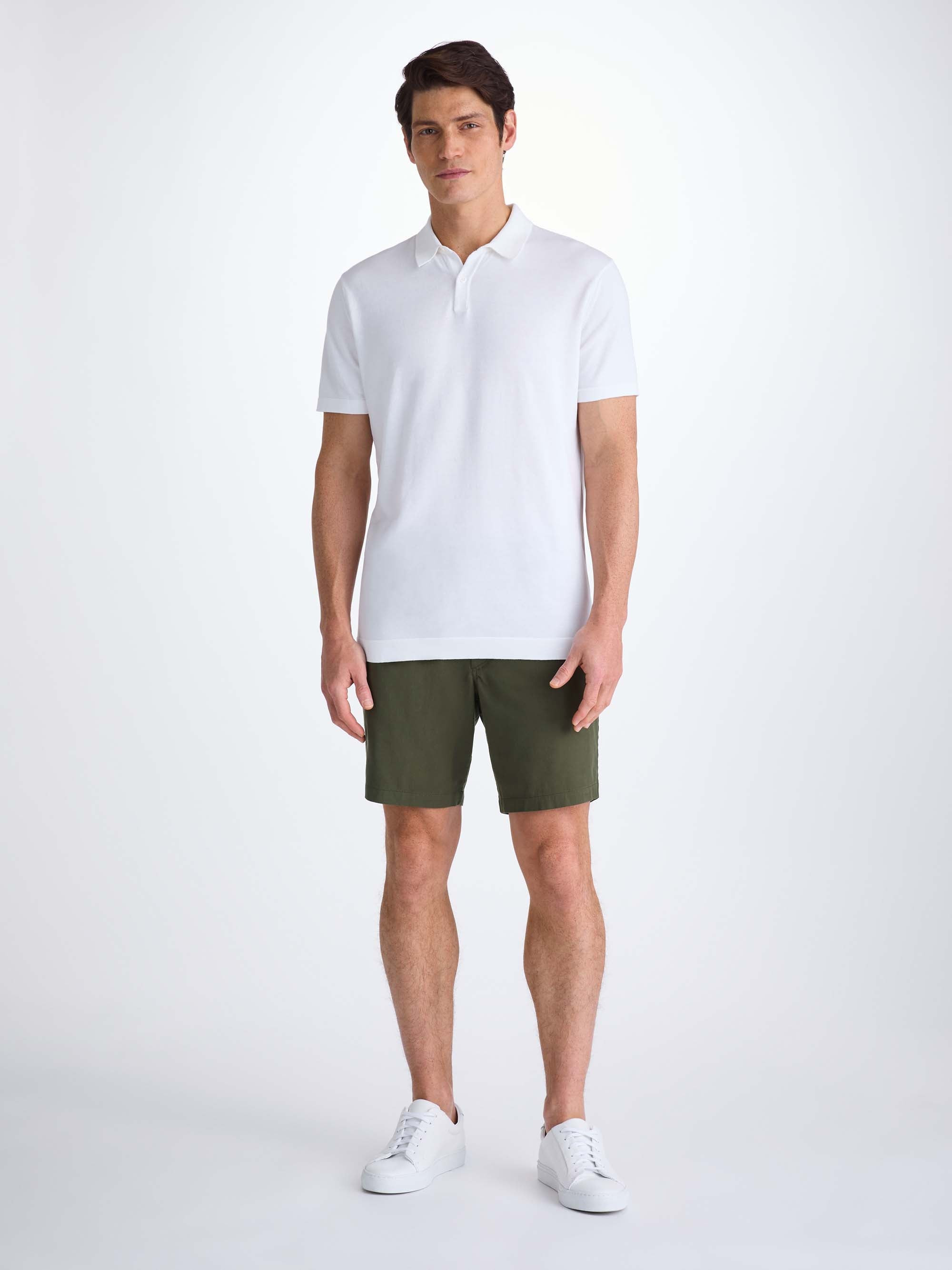 Men's Shorts Harris Lyocell Cotton Khaki - 3